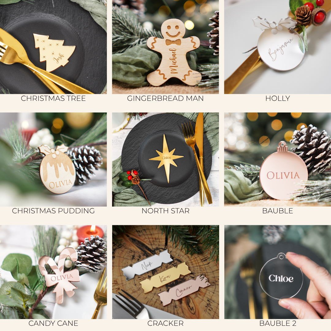 Christmas Place Cards