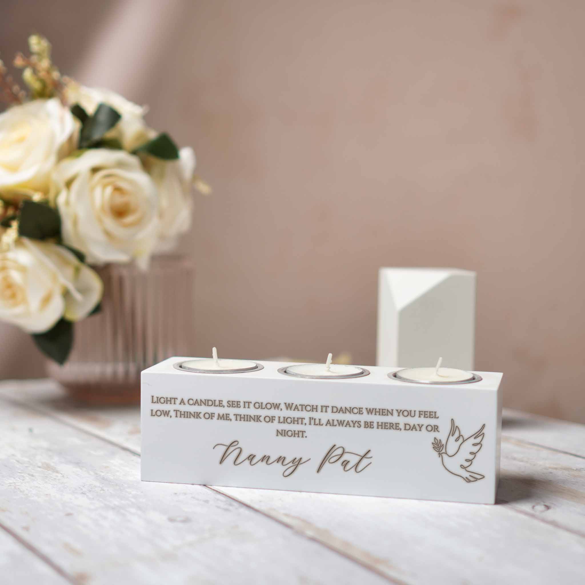 In Loving Memory Memorial Candle