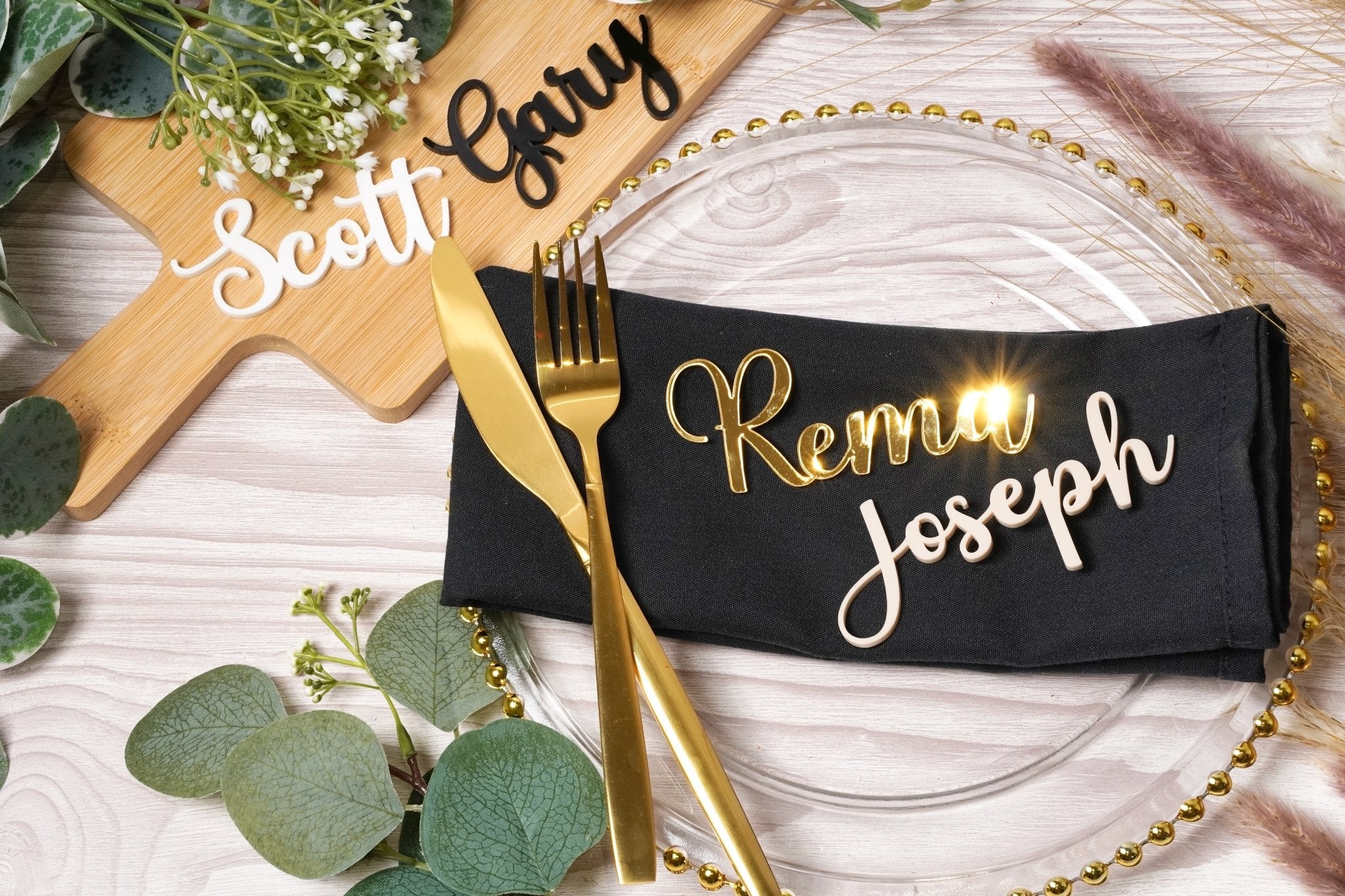 Wedding table decor