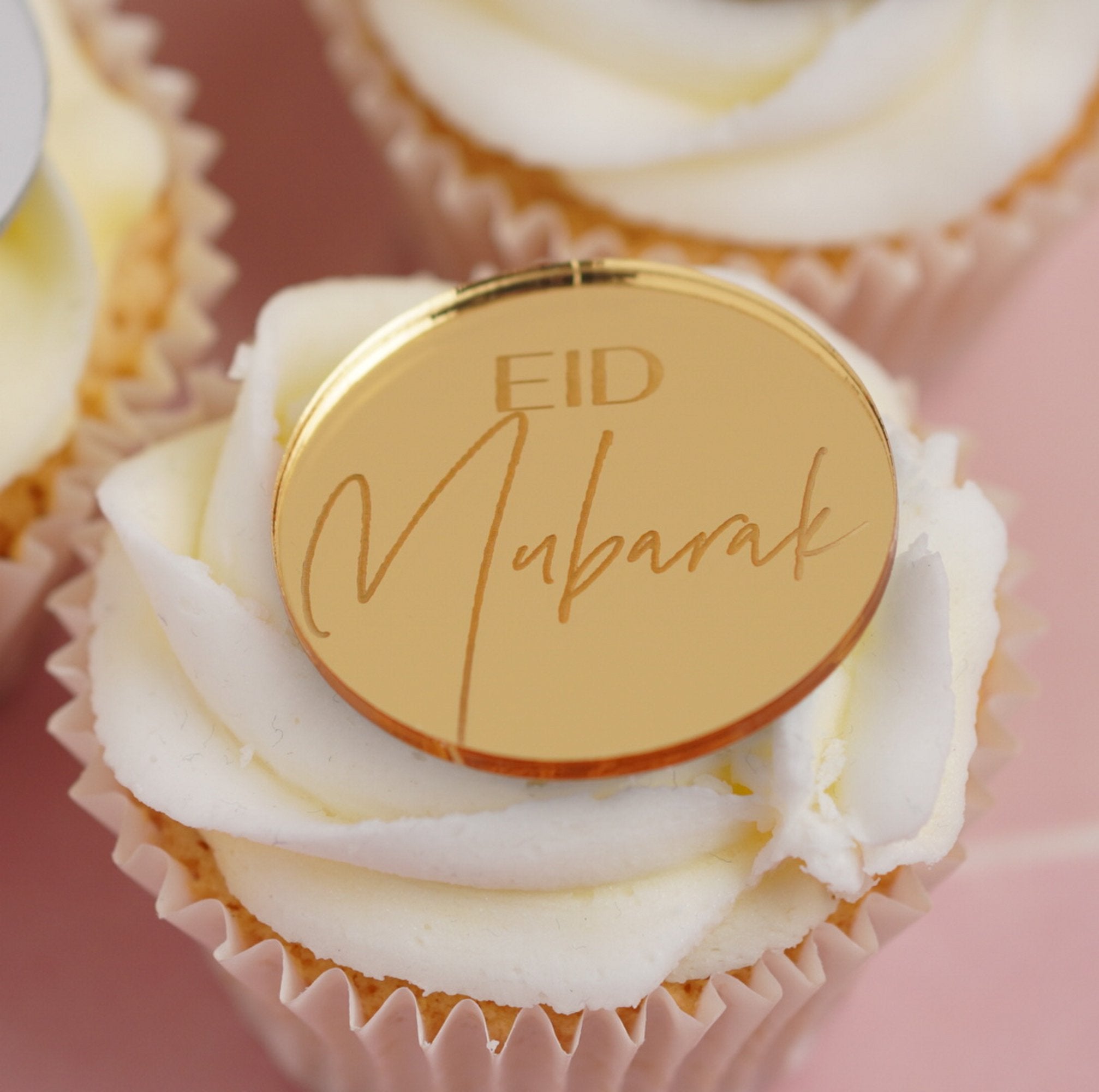Eid Mubarak Cupcake Toppers
