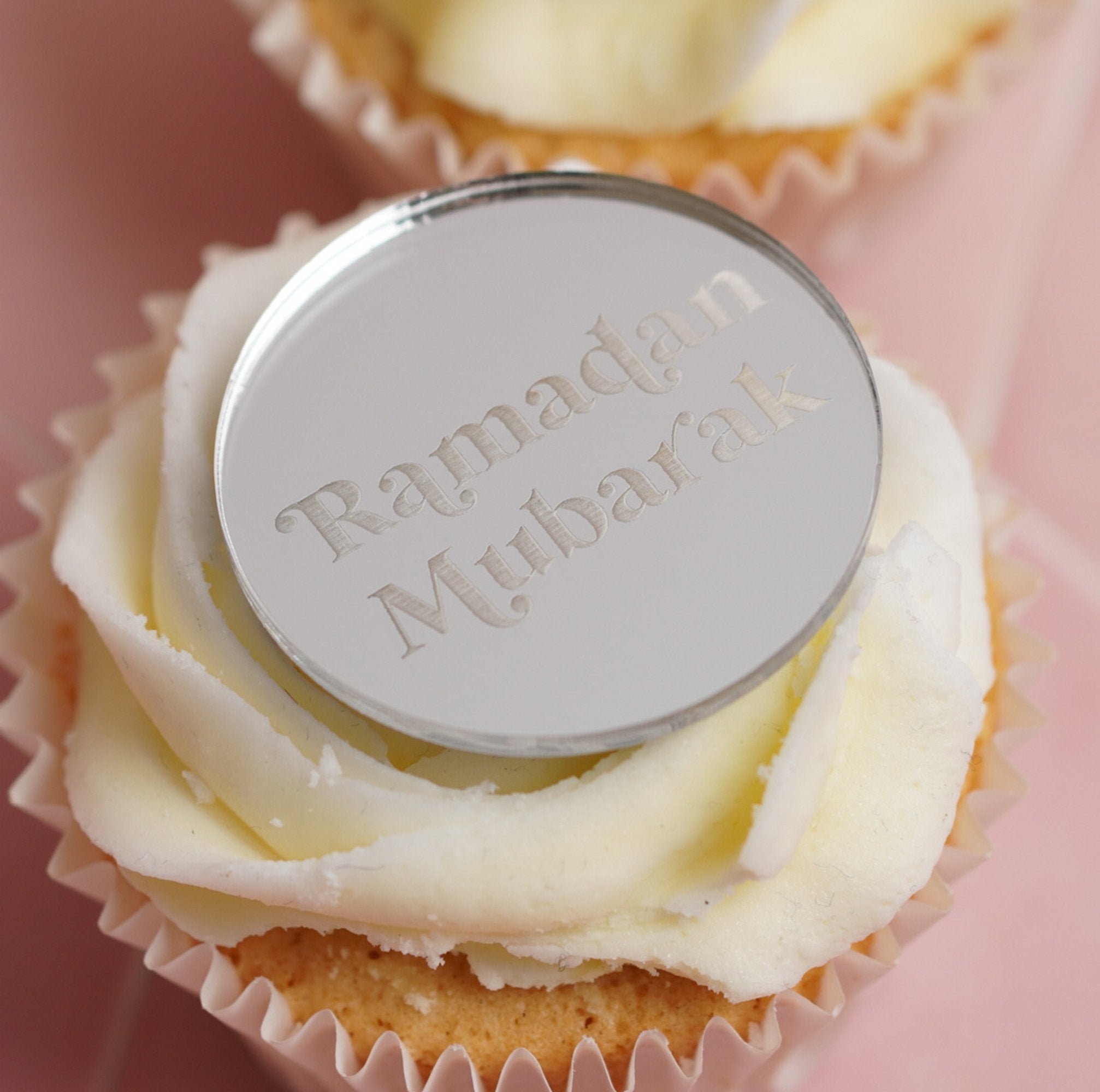 Ramadan Mubarak Cupcake toppers
