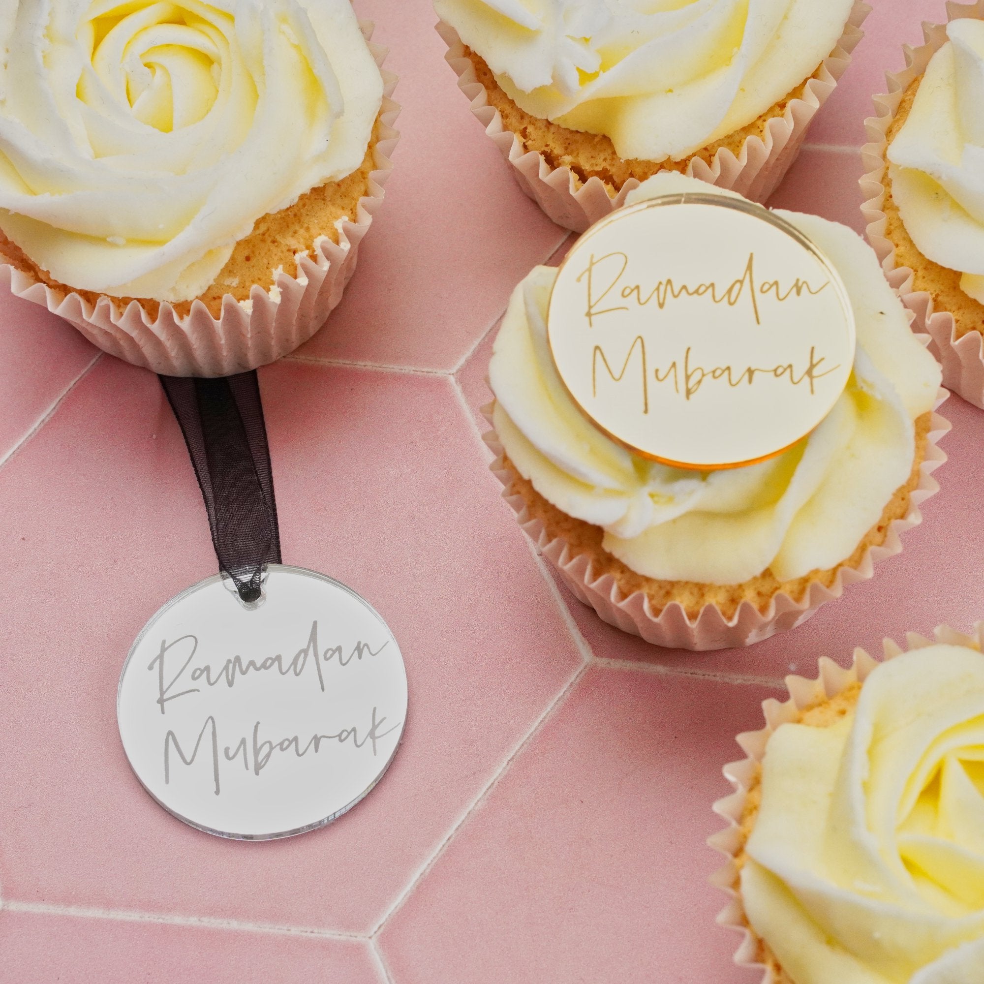 Ramadan Mubarak Cake Toppers