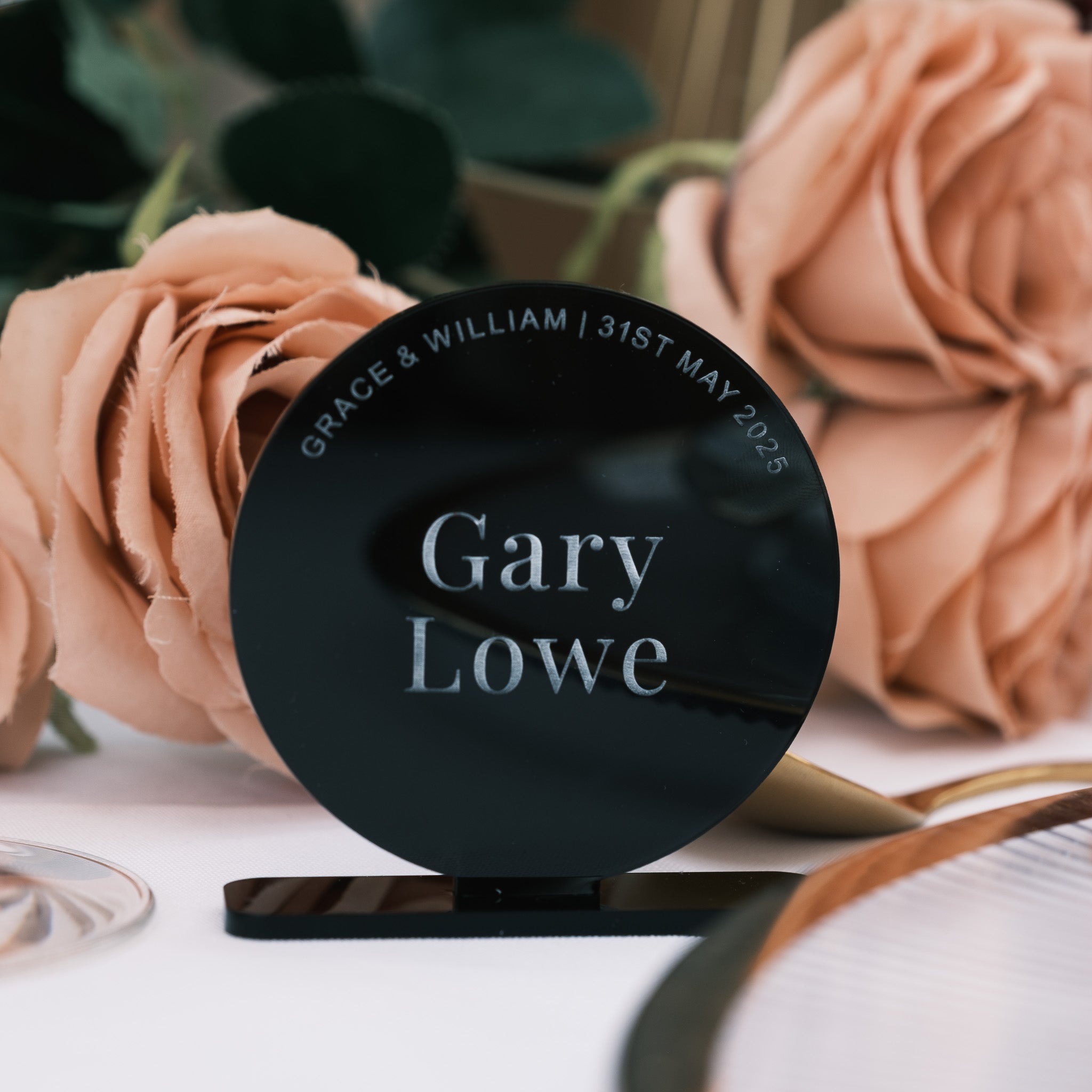 wedding name setting