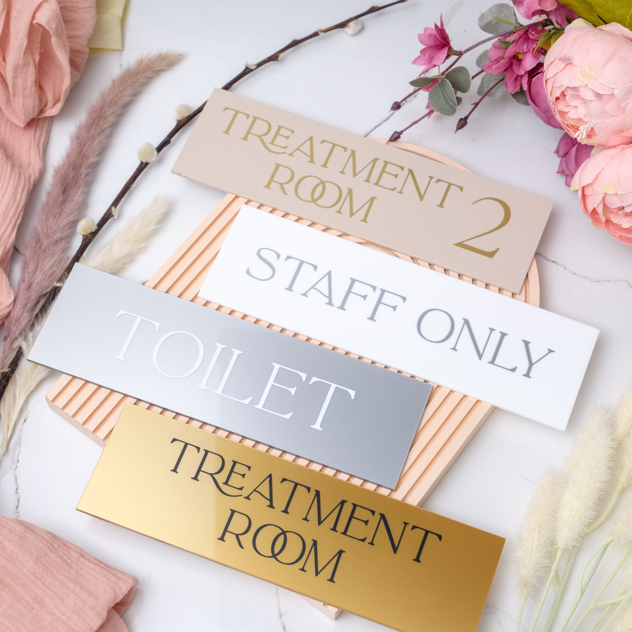Business door signs