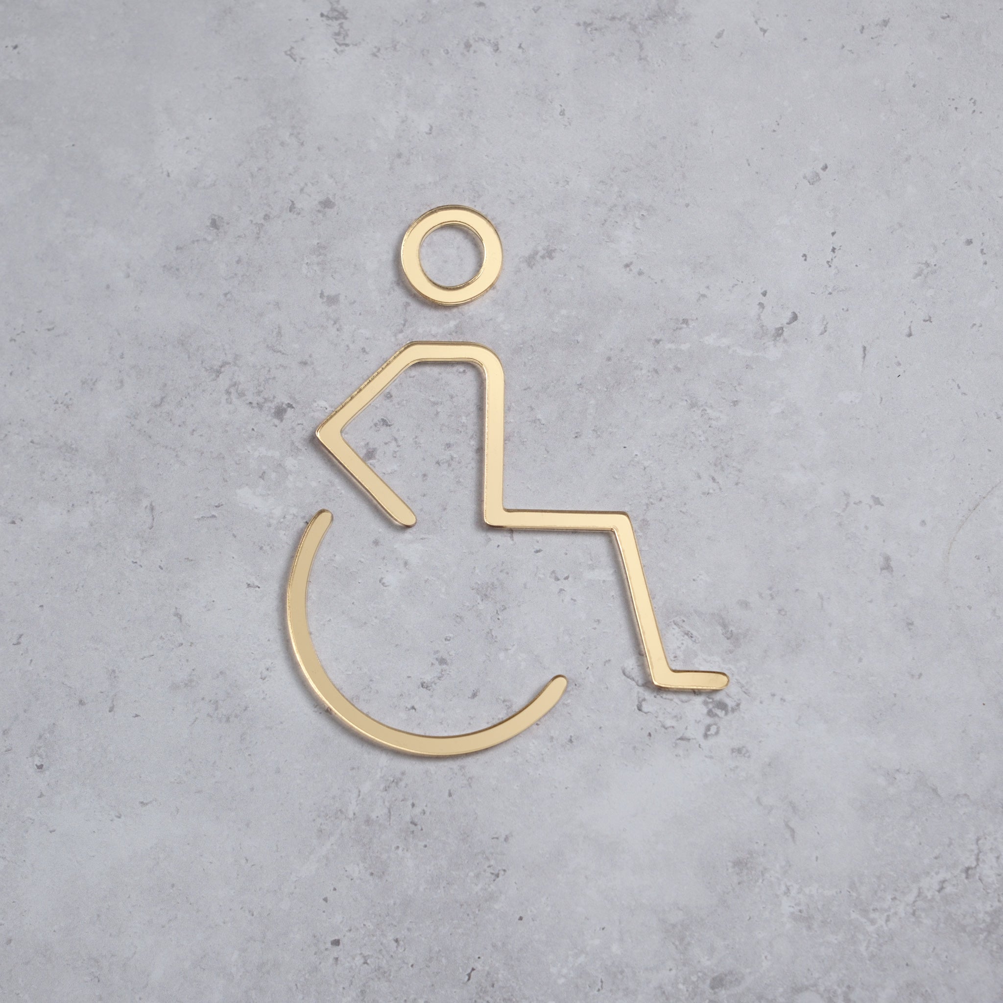 Disabled Toilet Door Signs