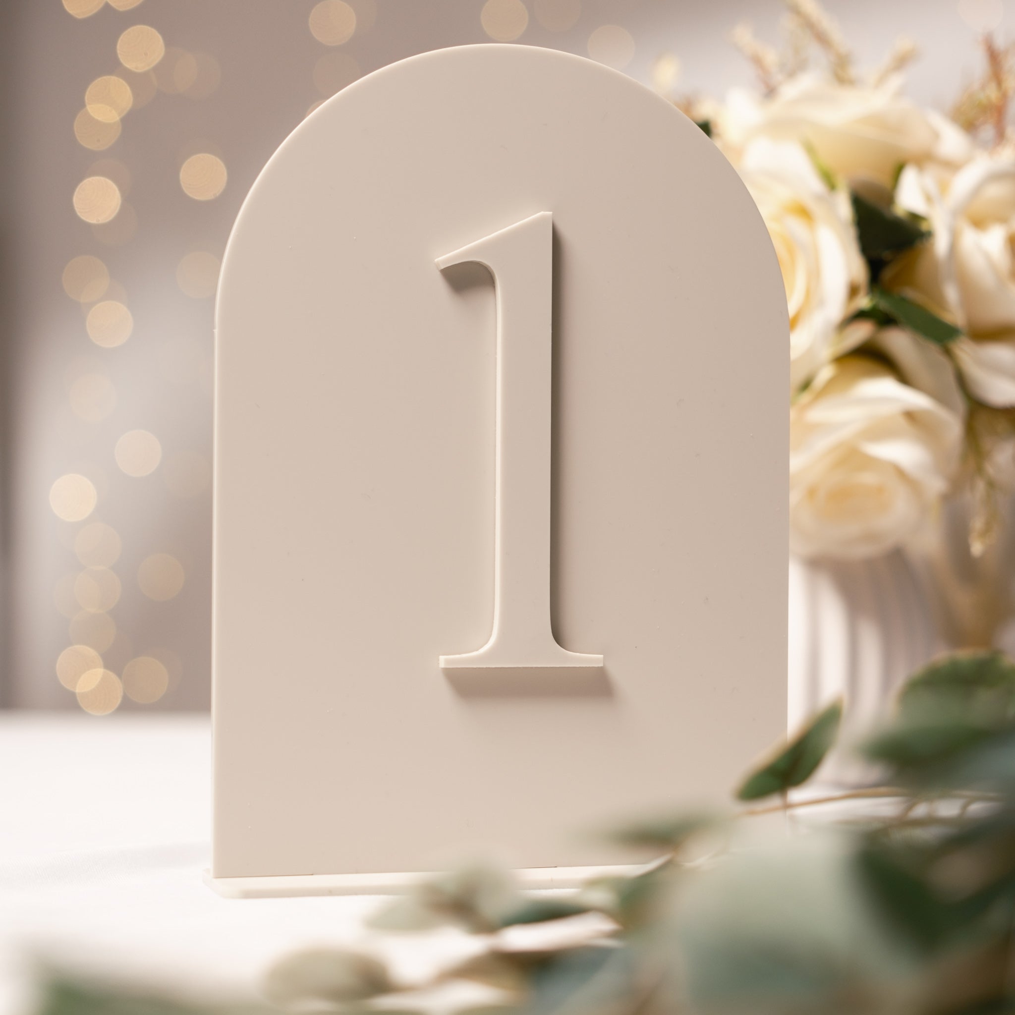 Signs for tables