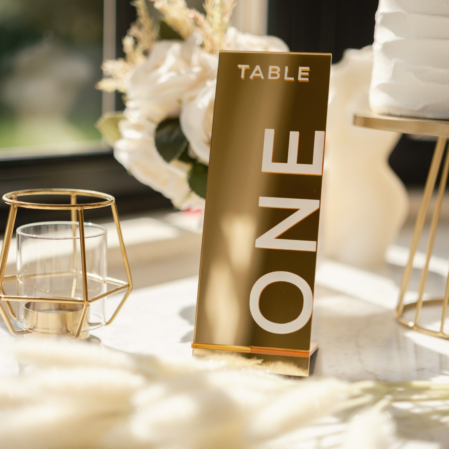 Table numbers for corporate event