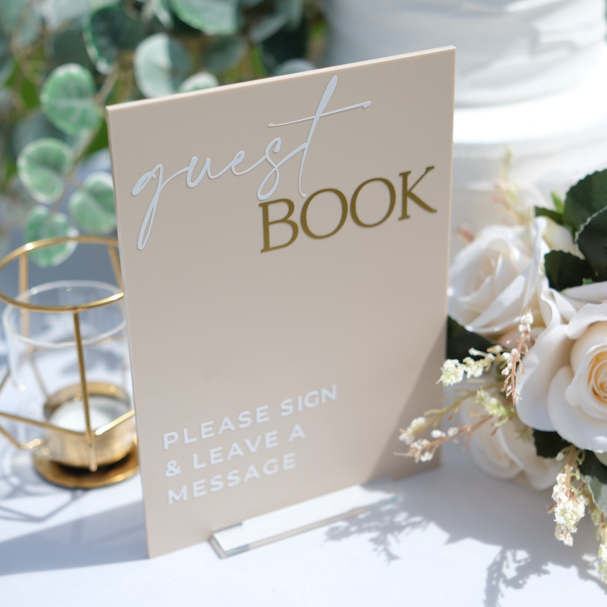 Wedding signage