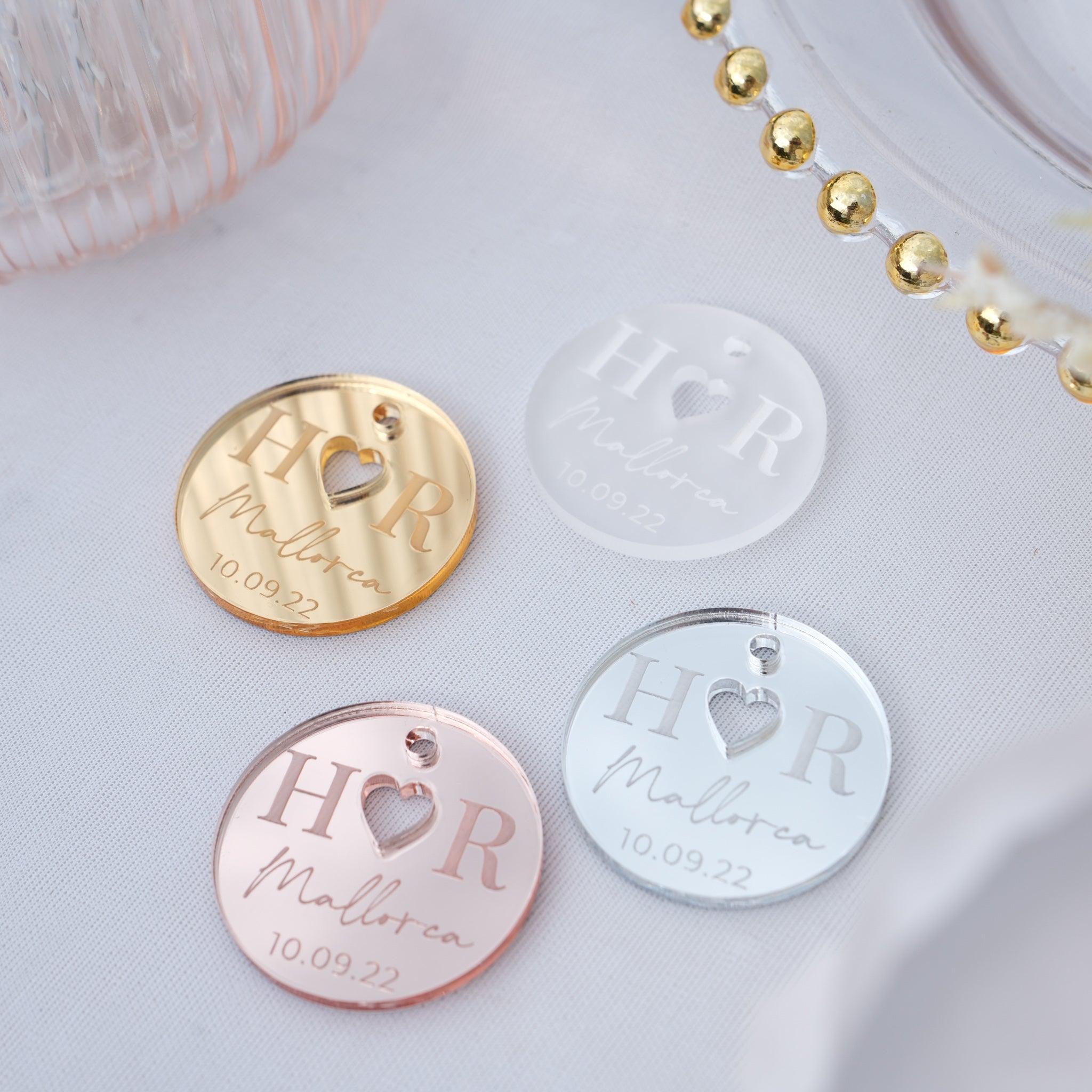 wedding favour tags