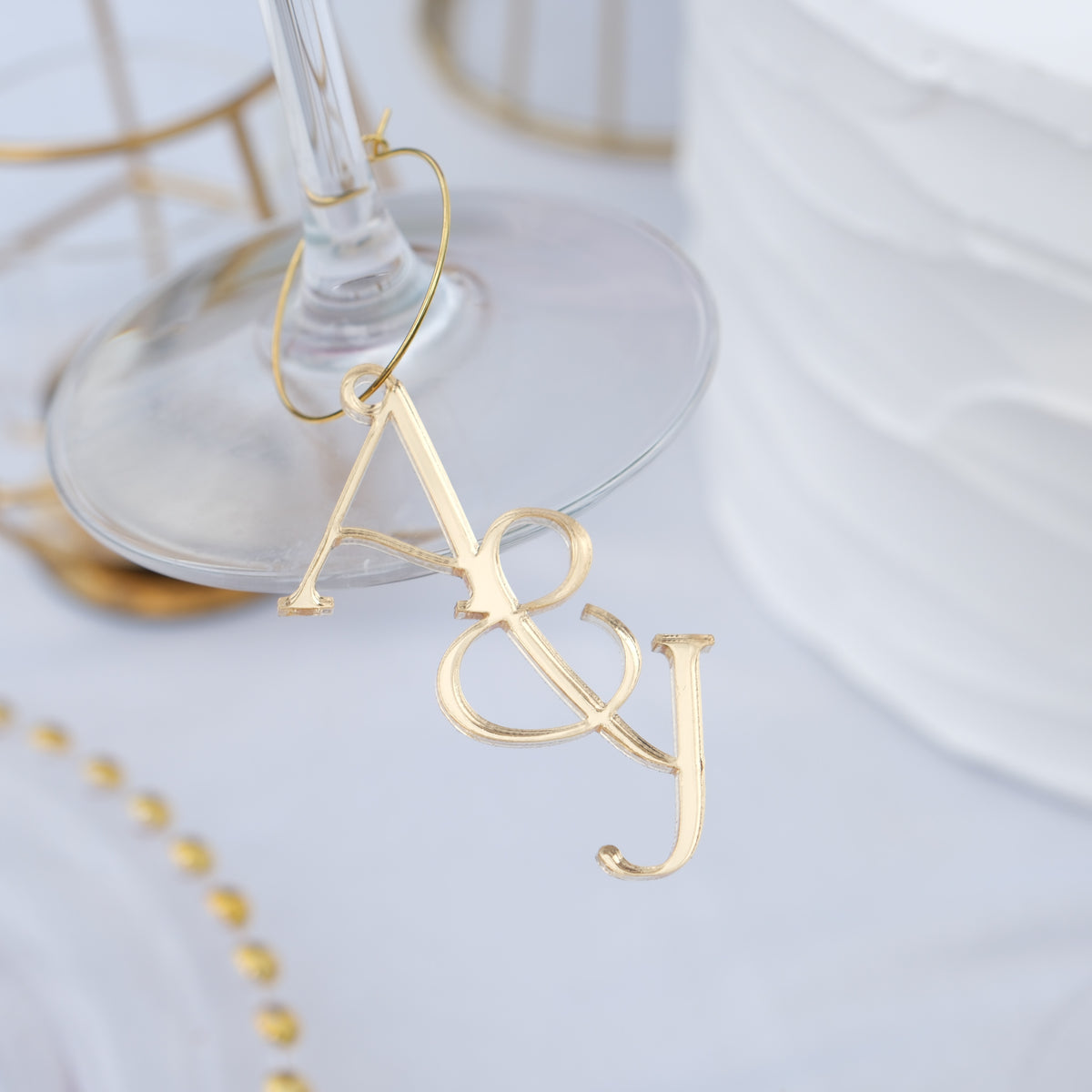 Personalised wine charms