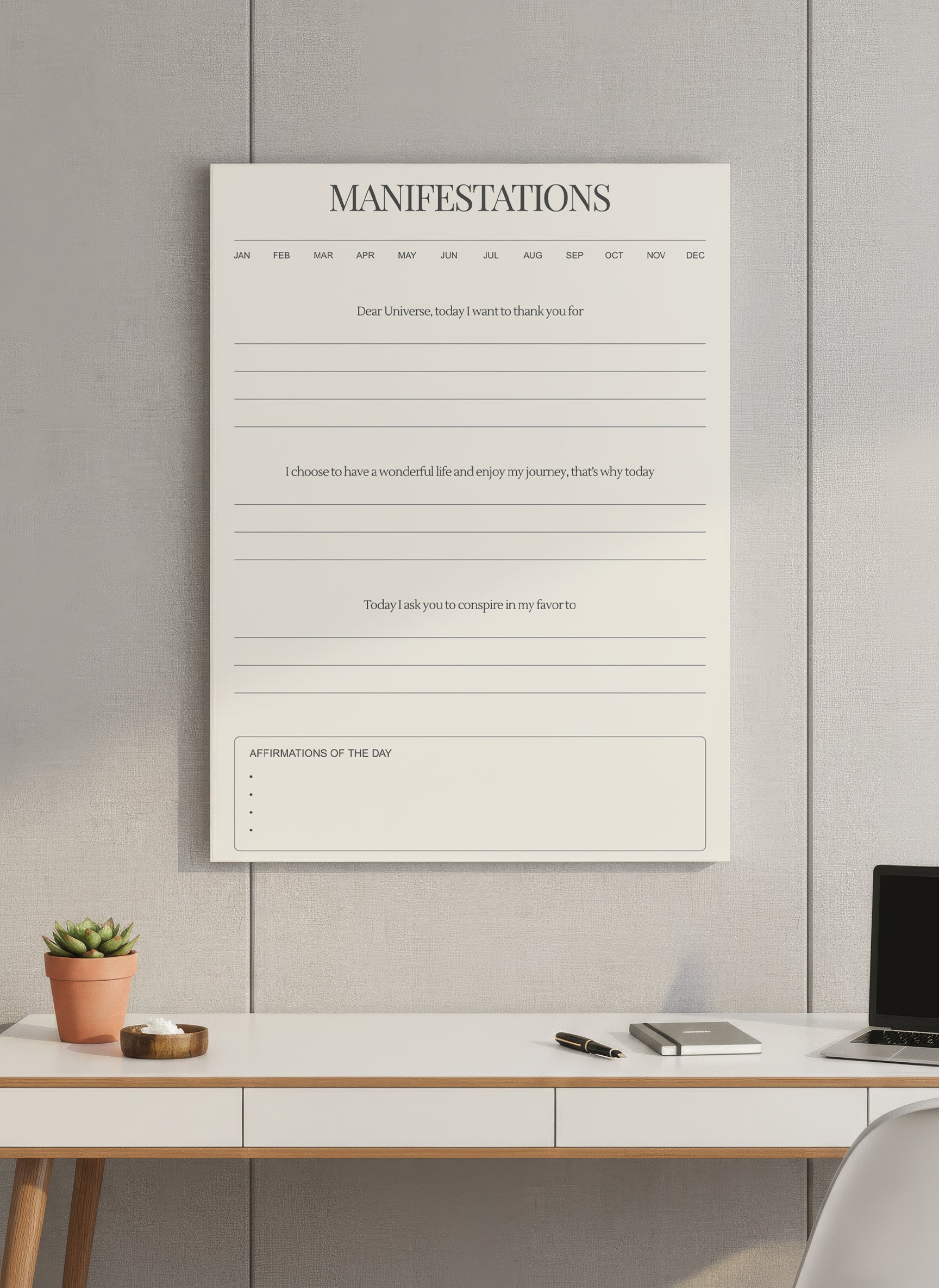 Manifestation Planner