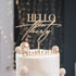 Hello 30 cake topper