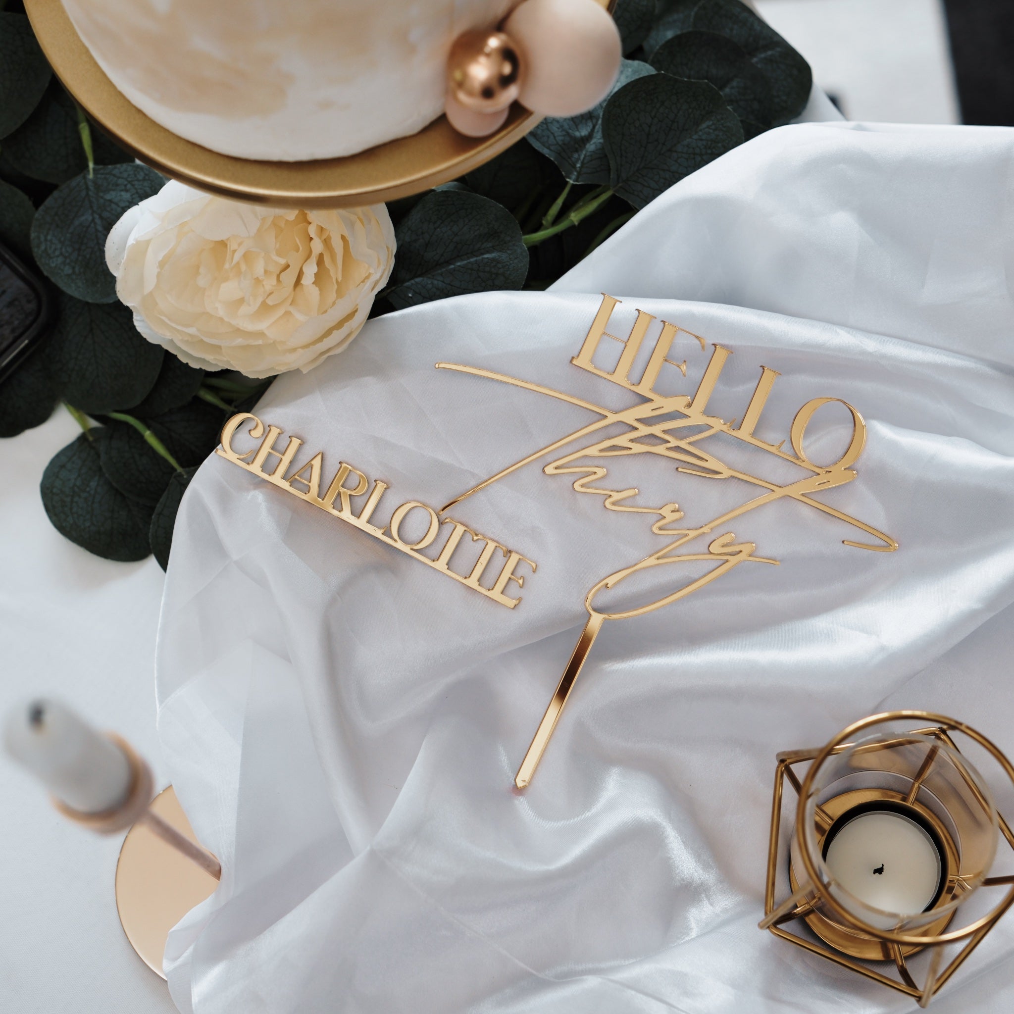 Cake topper custom made