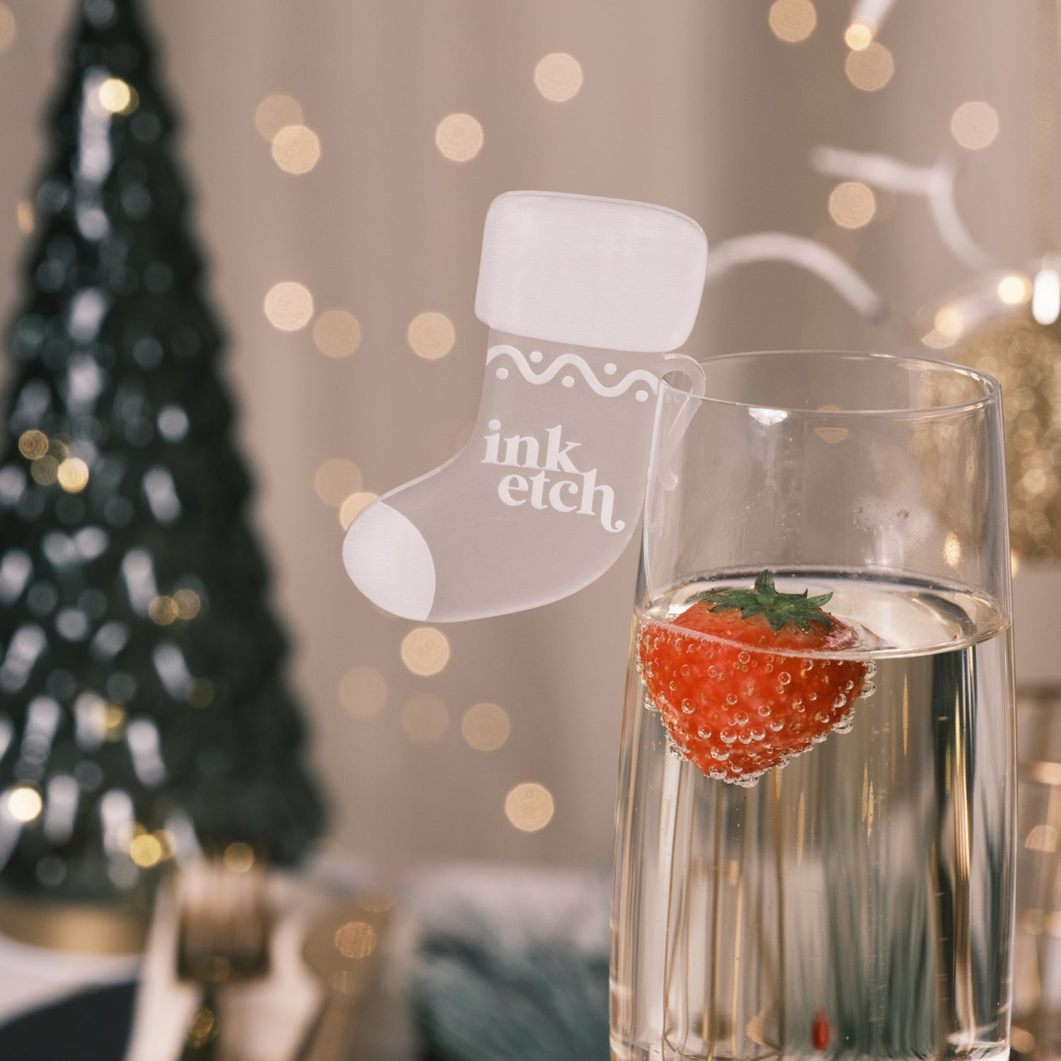 christmas work party drink toppers