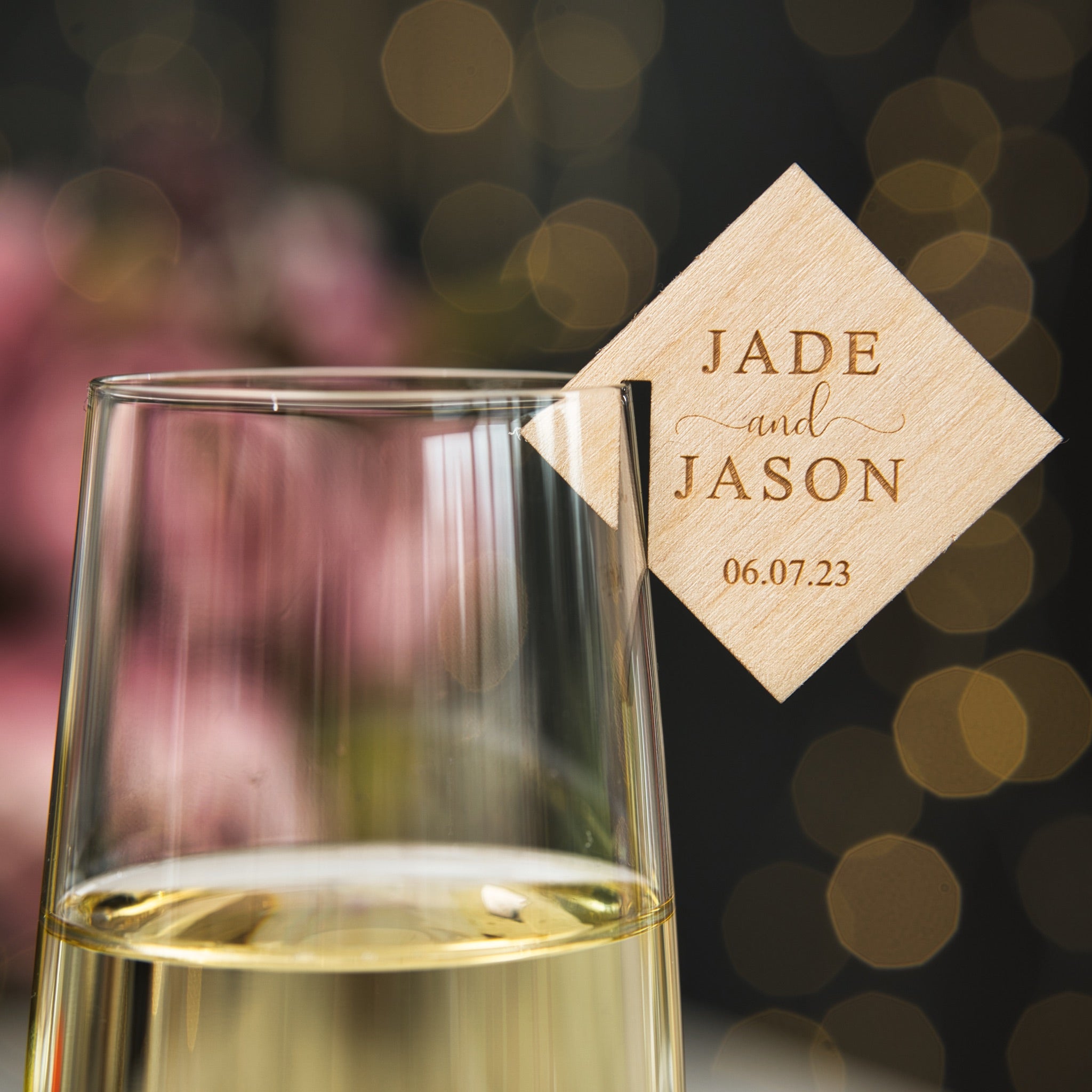 Cocktail name tags