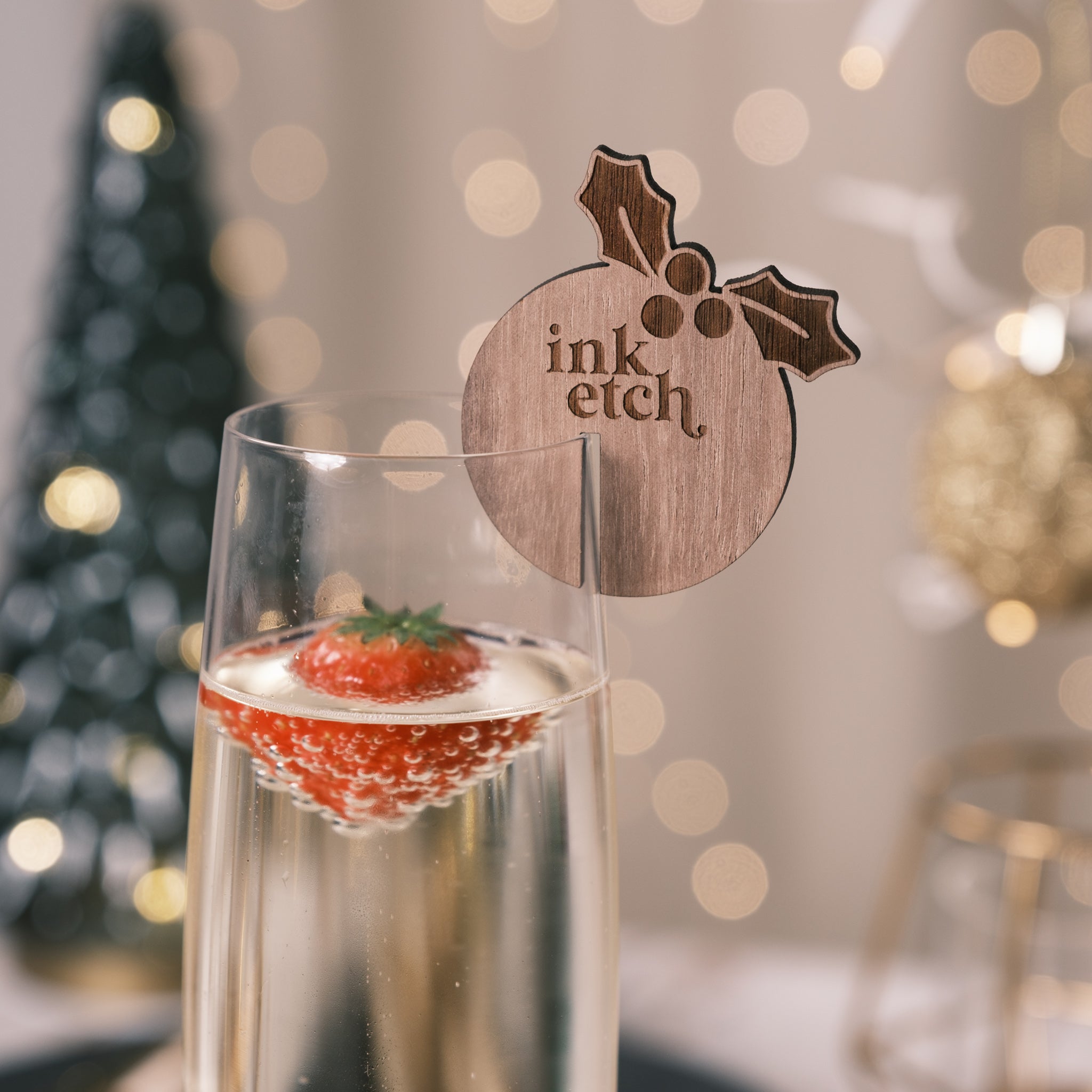 corporate event christmas work party drink tags