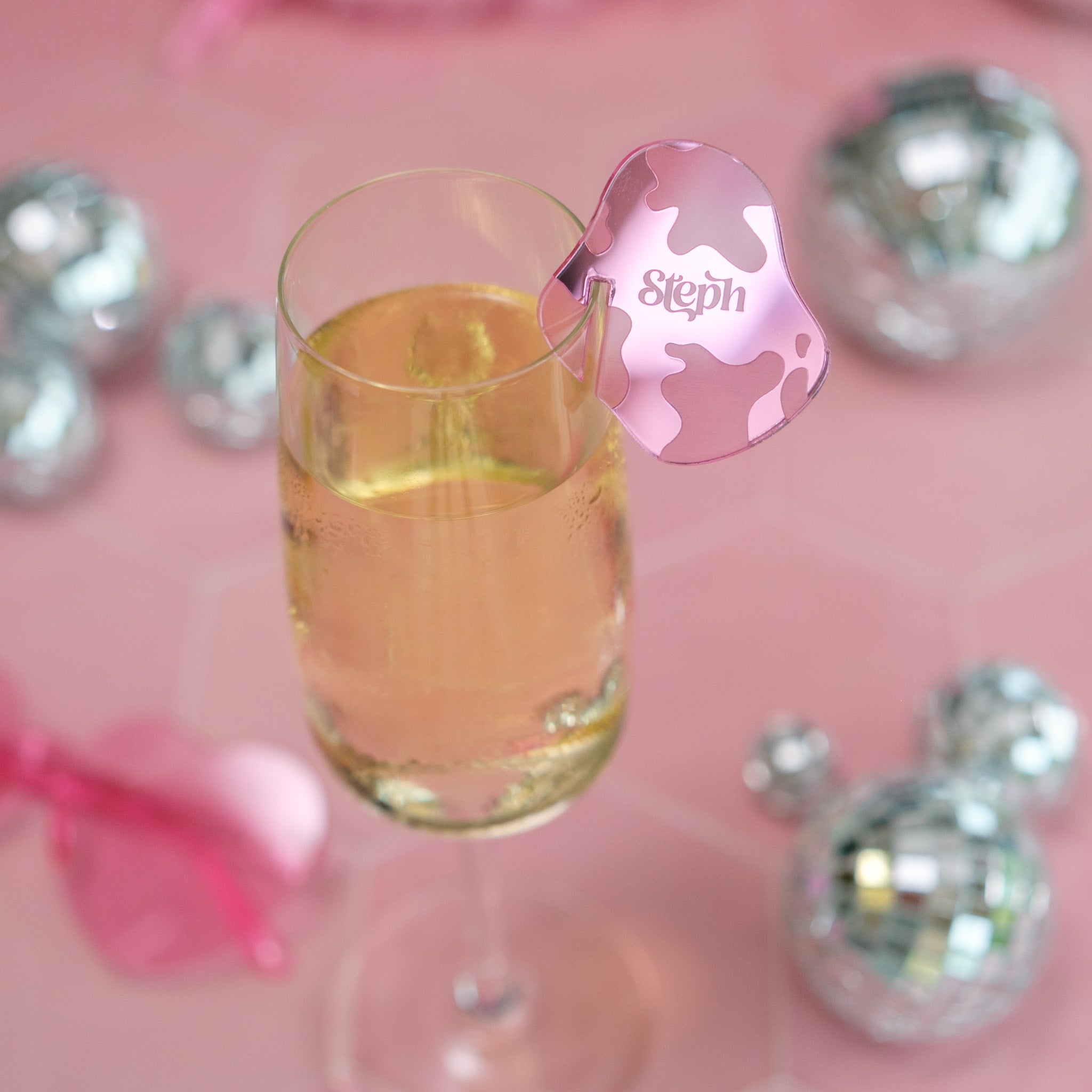 Disco Cowgirl Drink Toppers