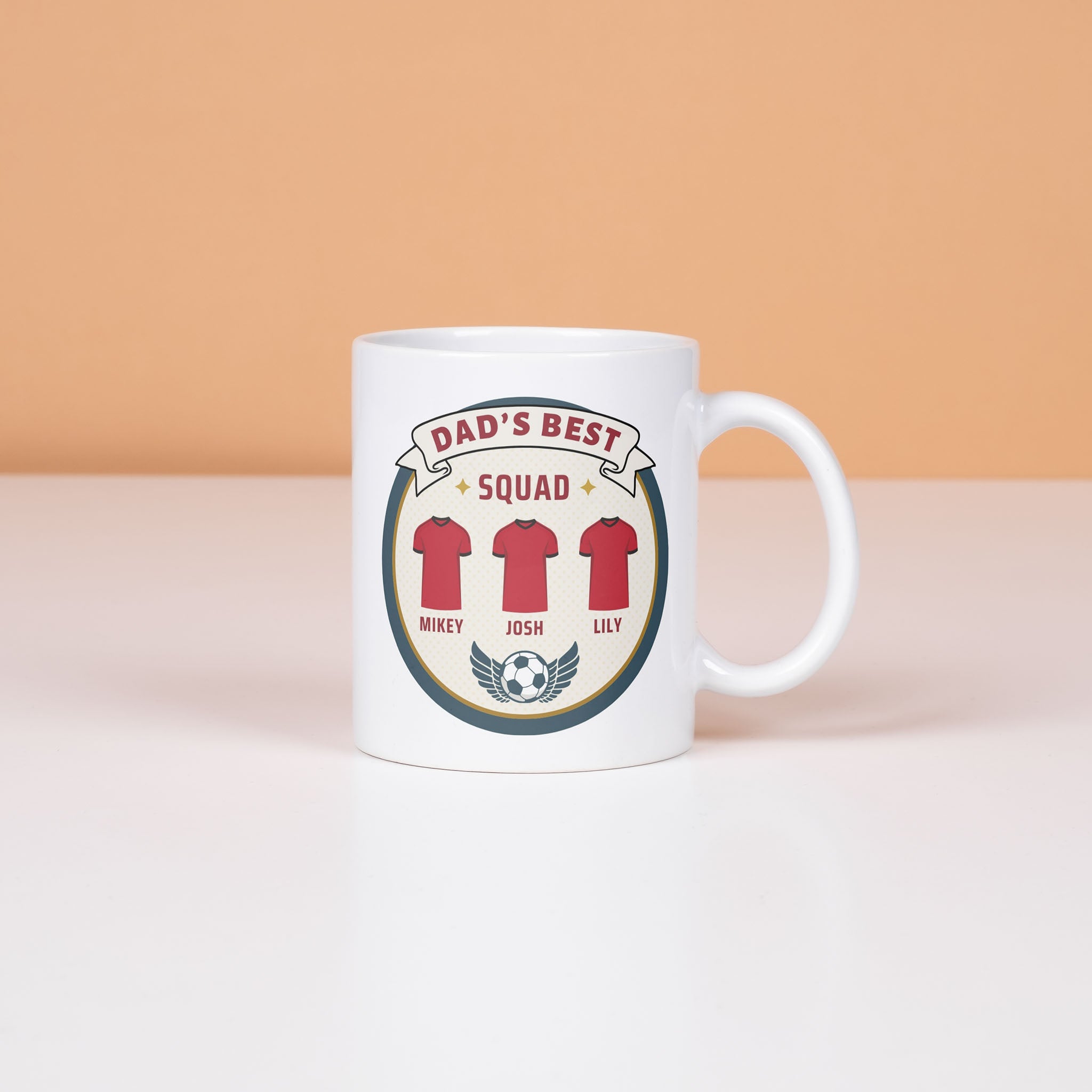 Personalised footie mug