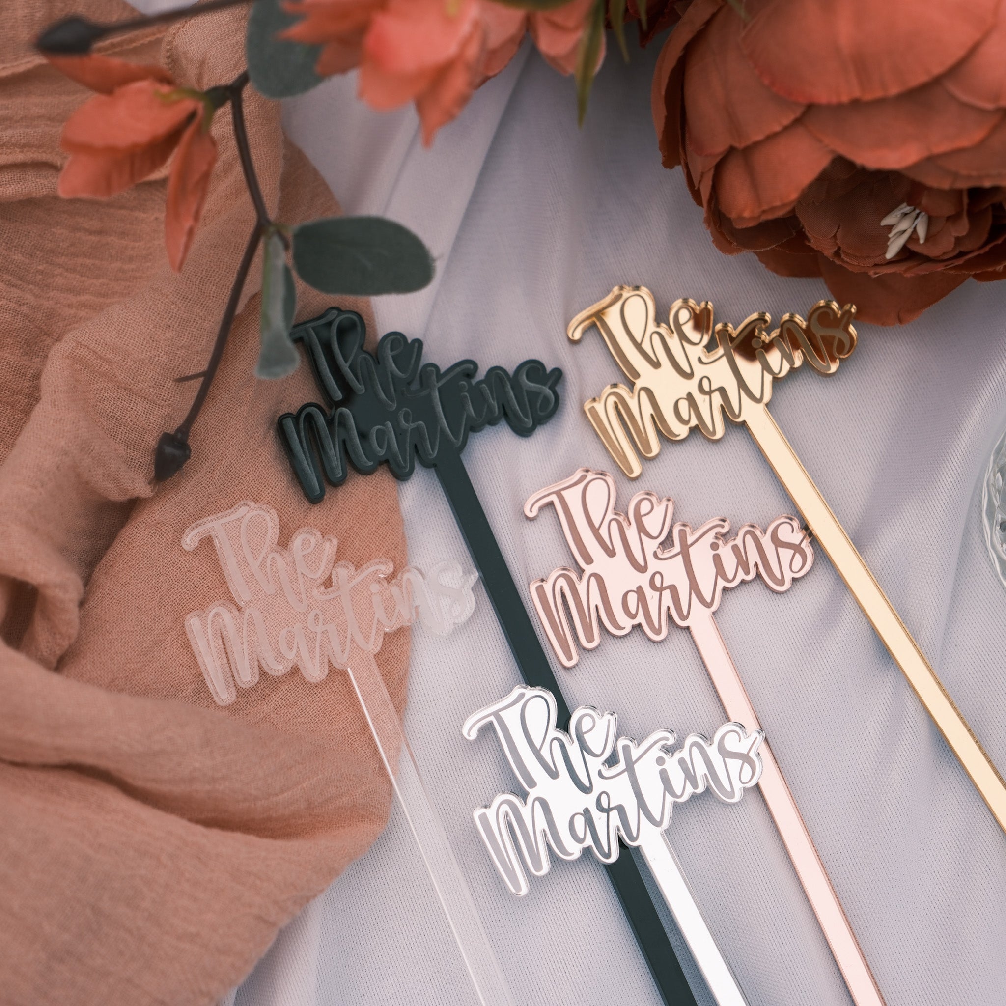 Personalised drink stirrers