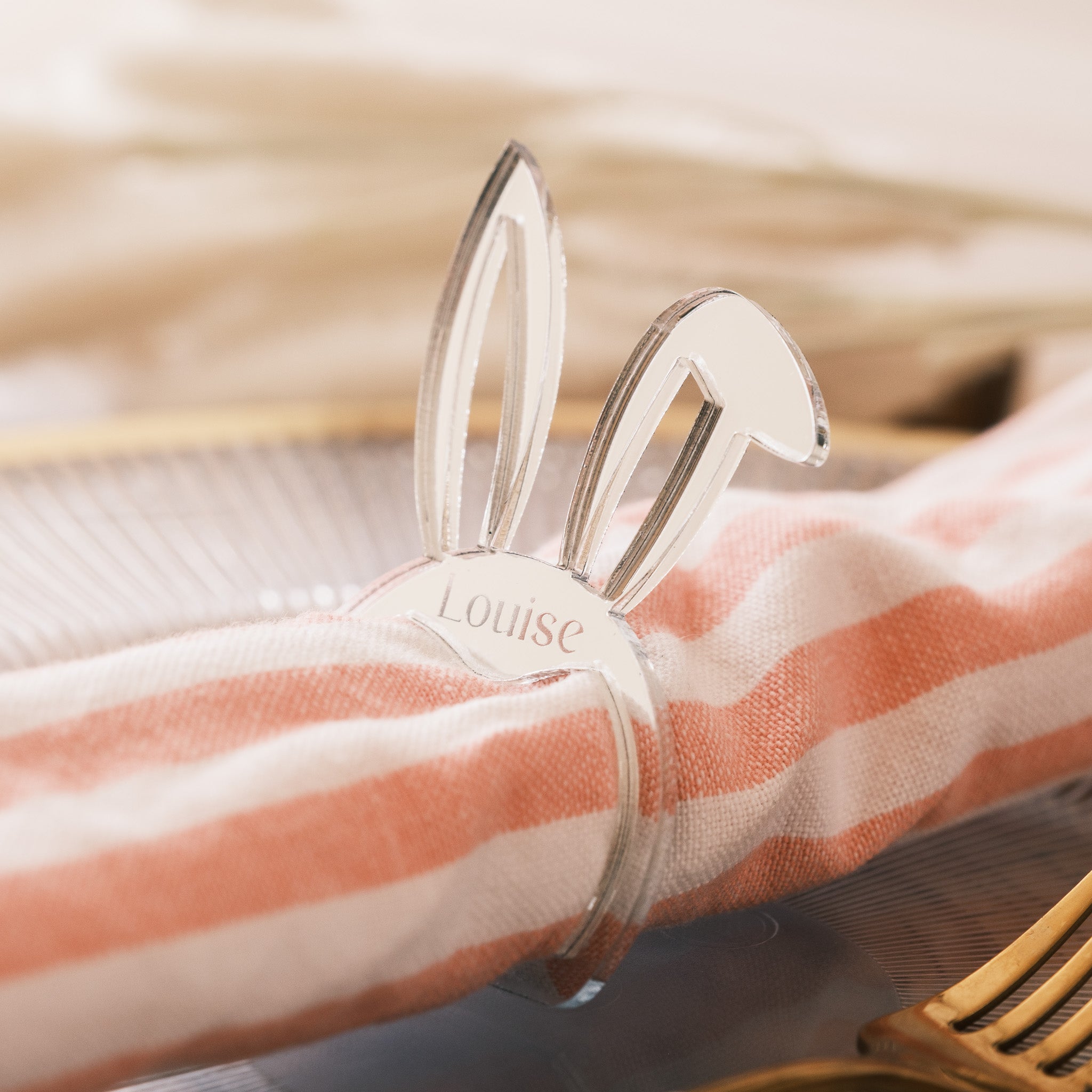 easter bunny decor place names