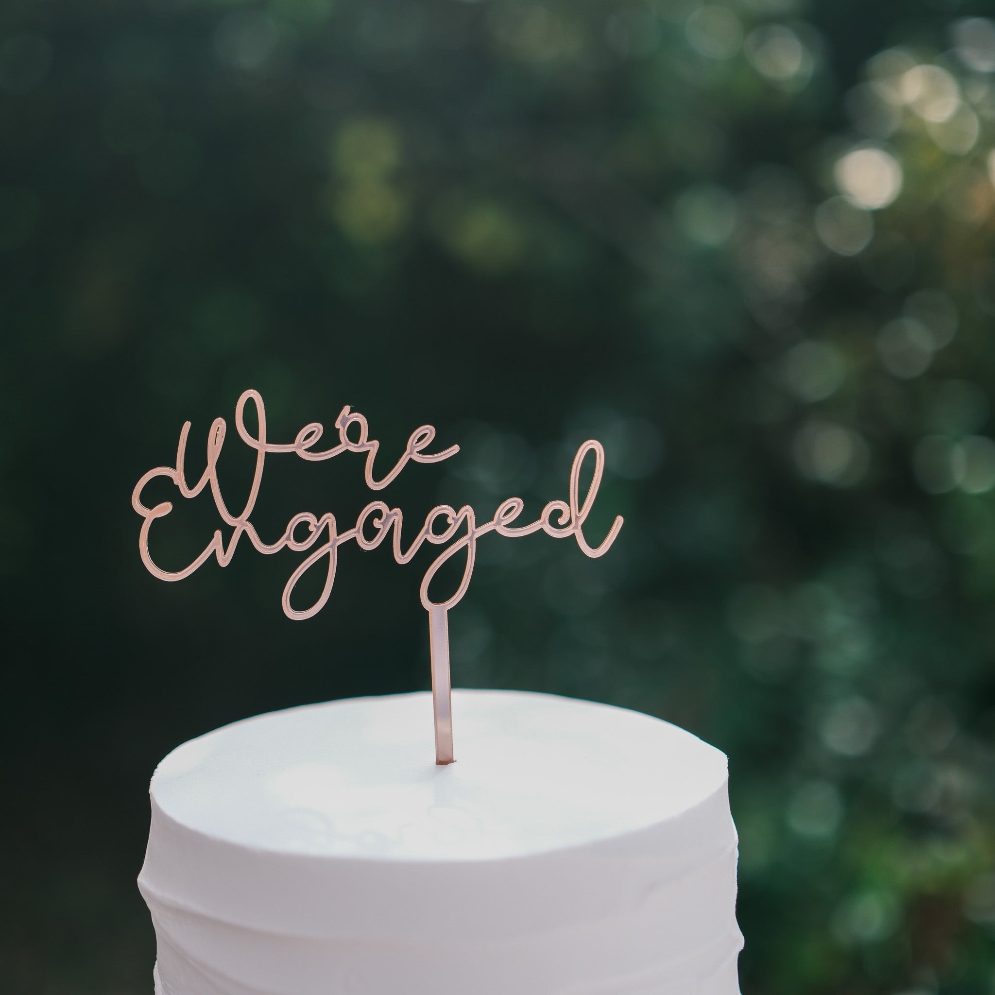 Engaged cake ideas