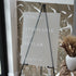 Engraved wedding welcome sign