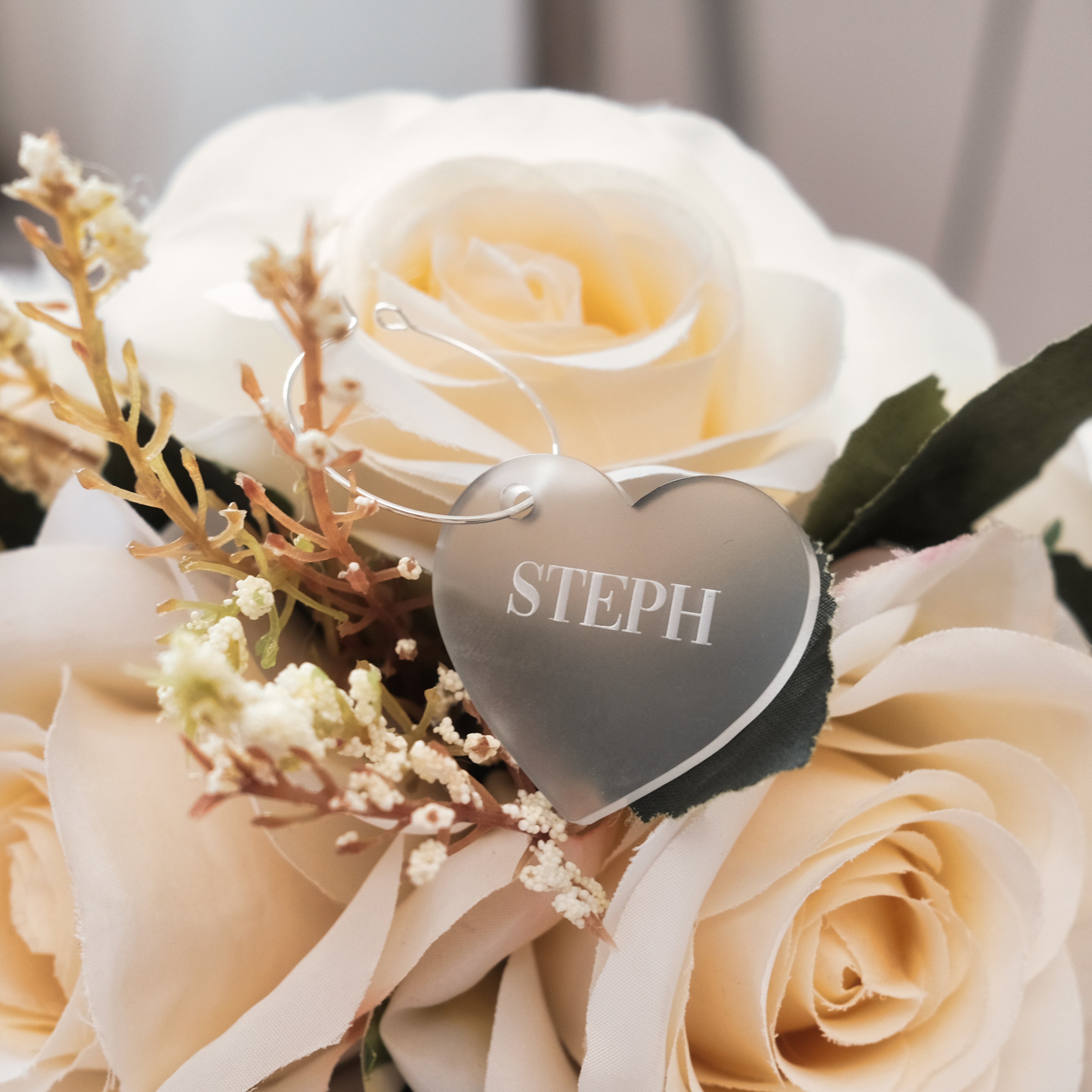 Wedding Favour Circle Wine Charms