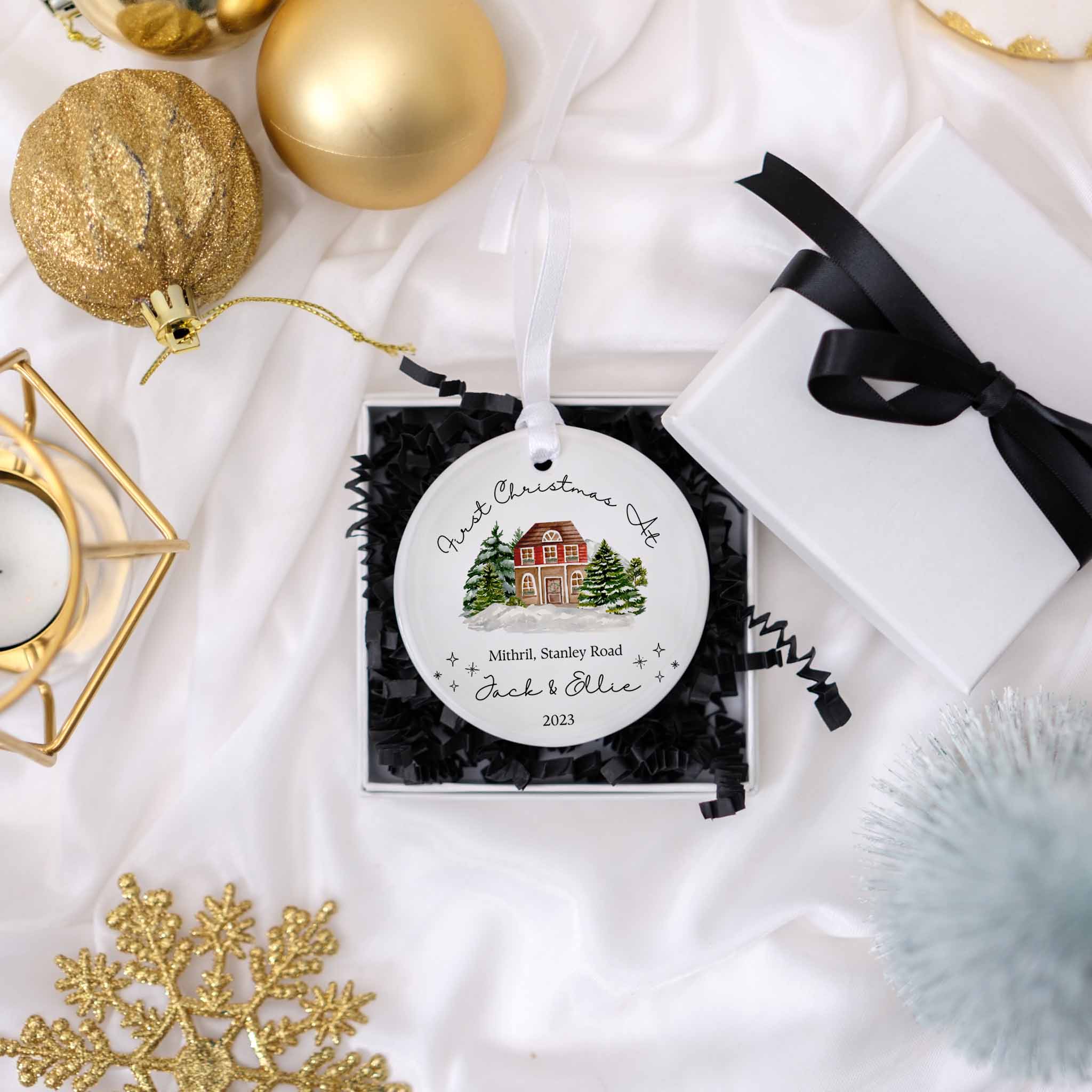 Personalised New Home Christmas Ornament