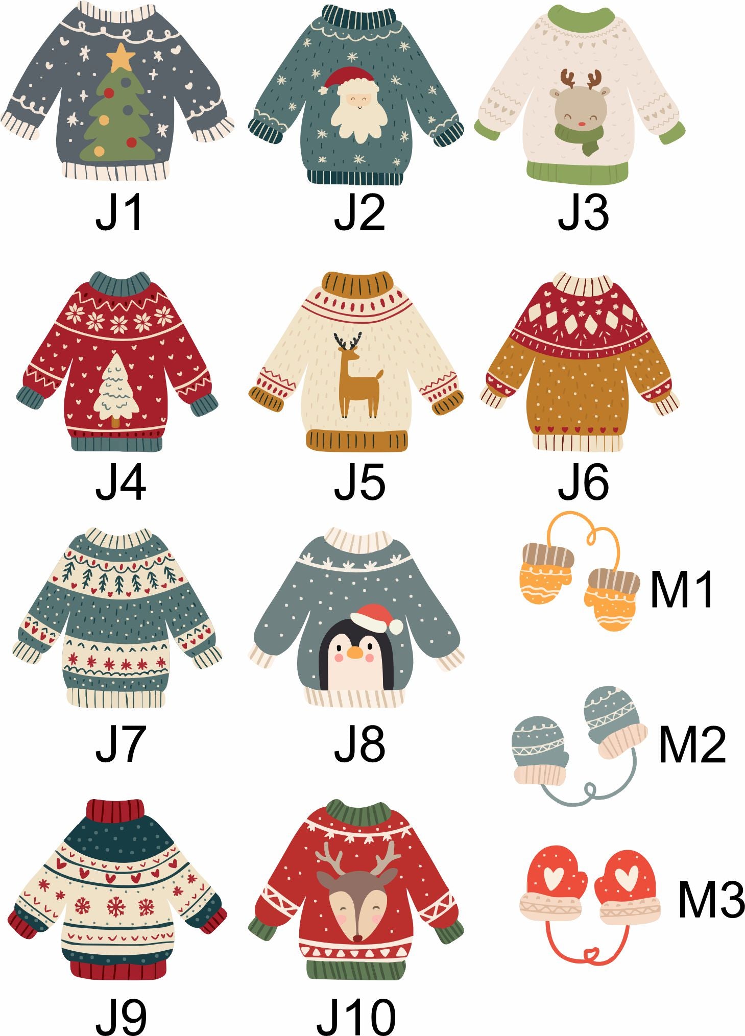 Christmas jumper bauble