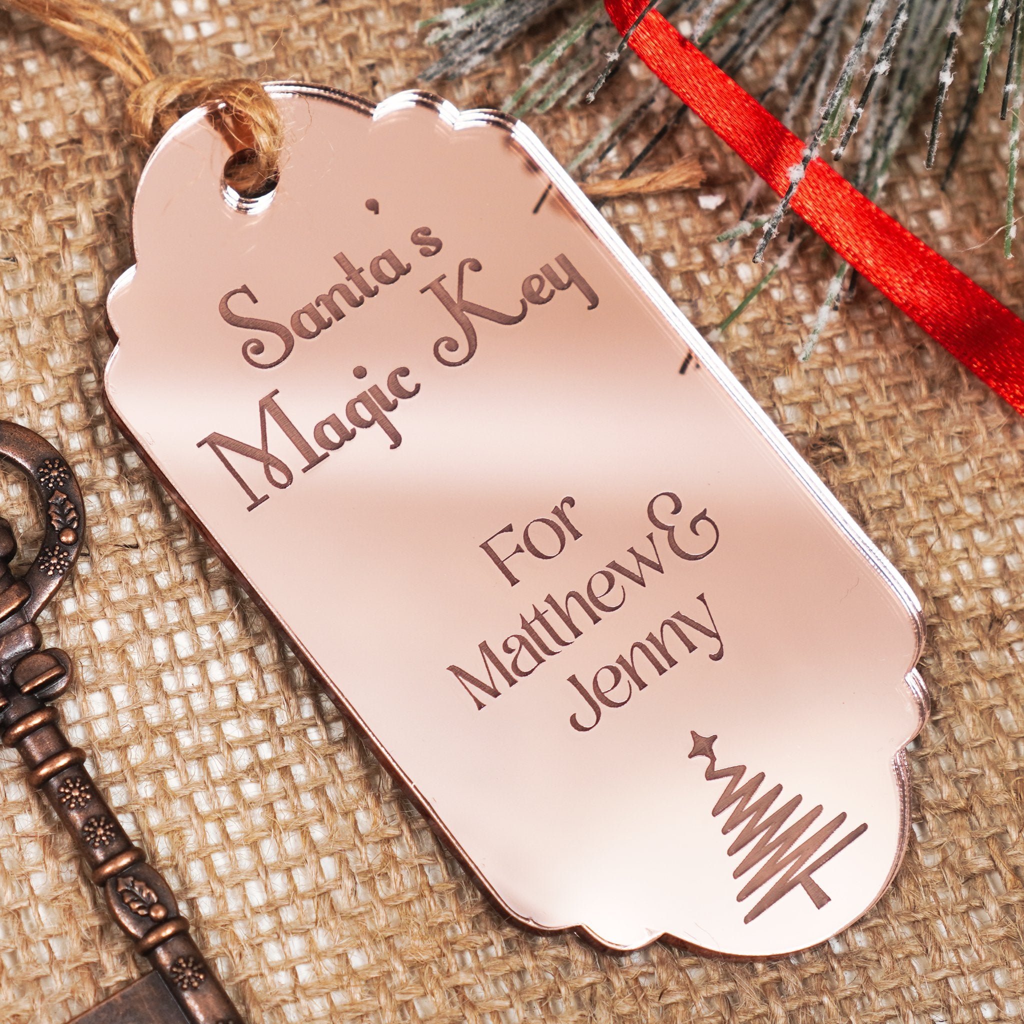 Personalised Magic Key for Father Christmas