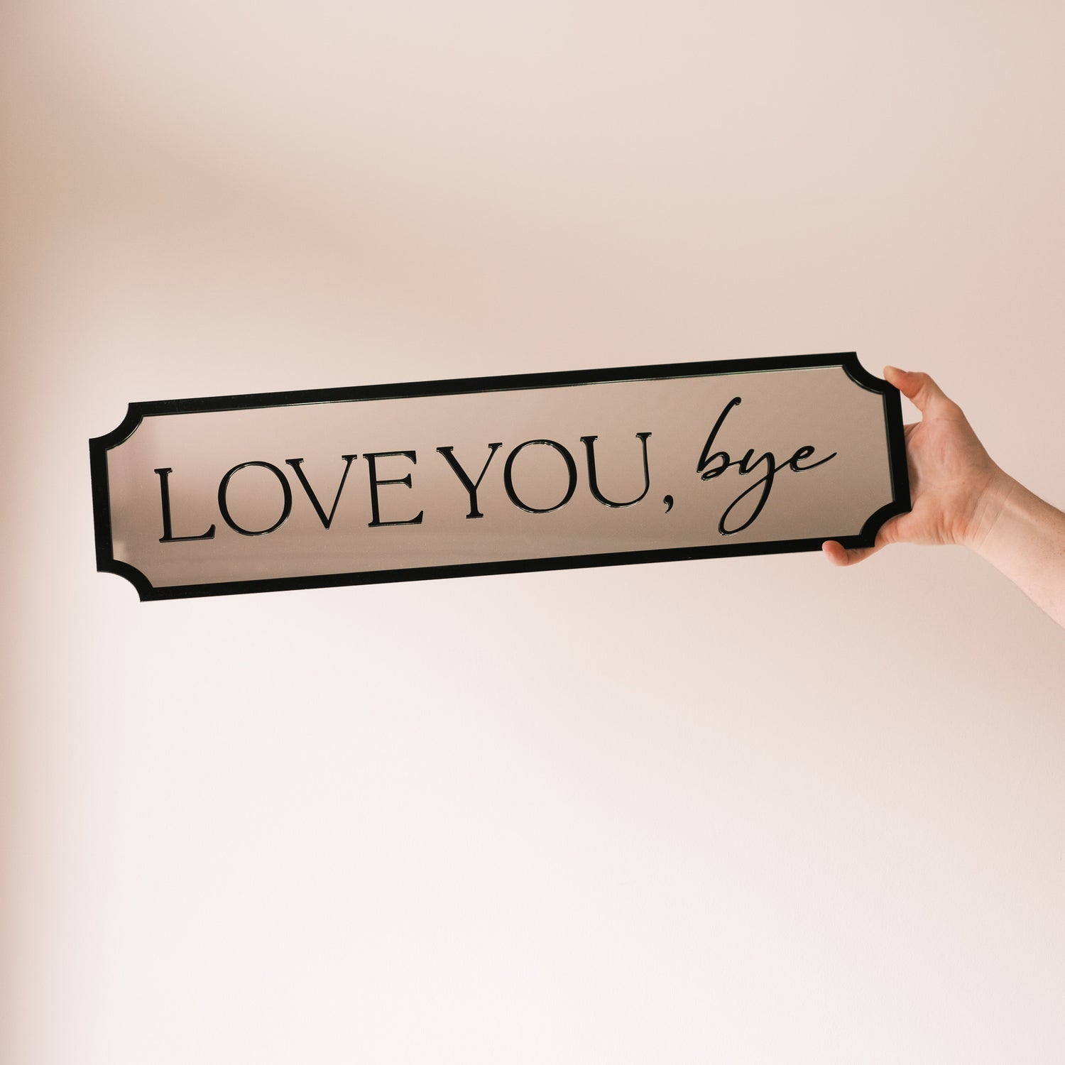 Love you wall sign