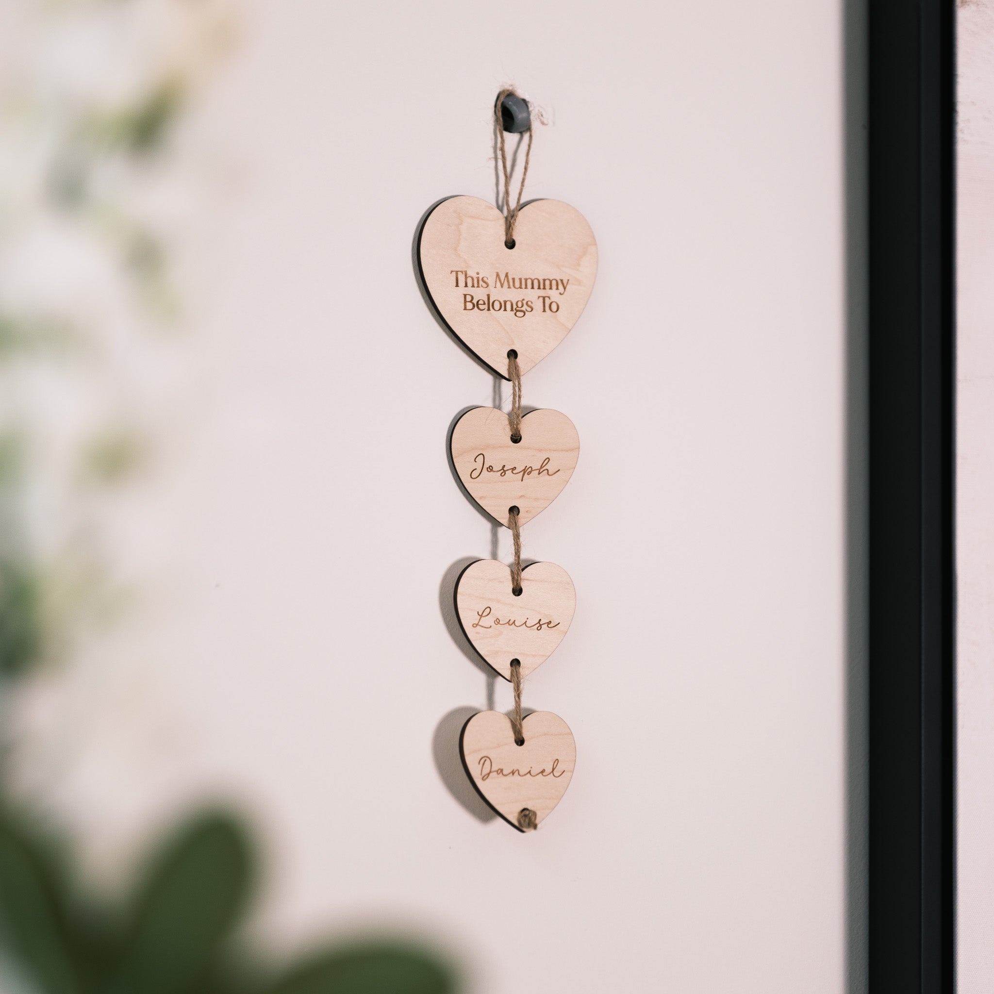 Personalised Mummy Belongs To Sign