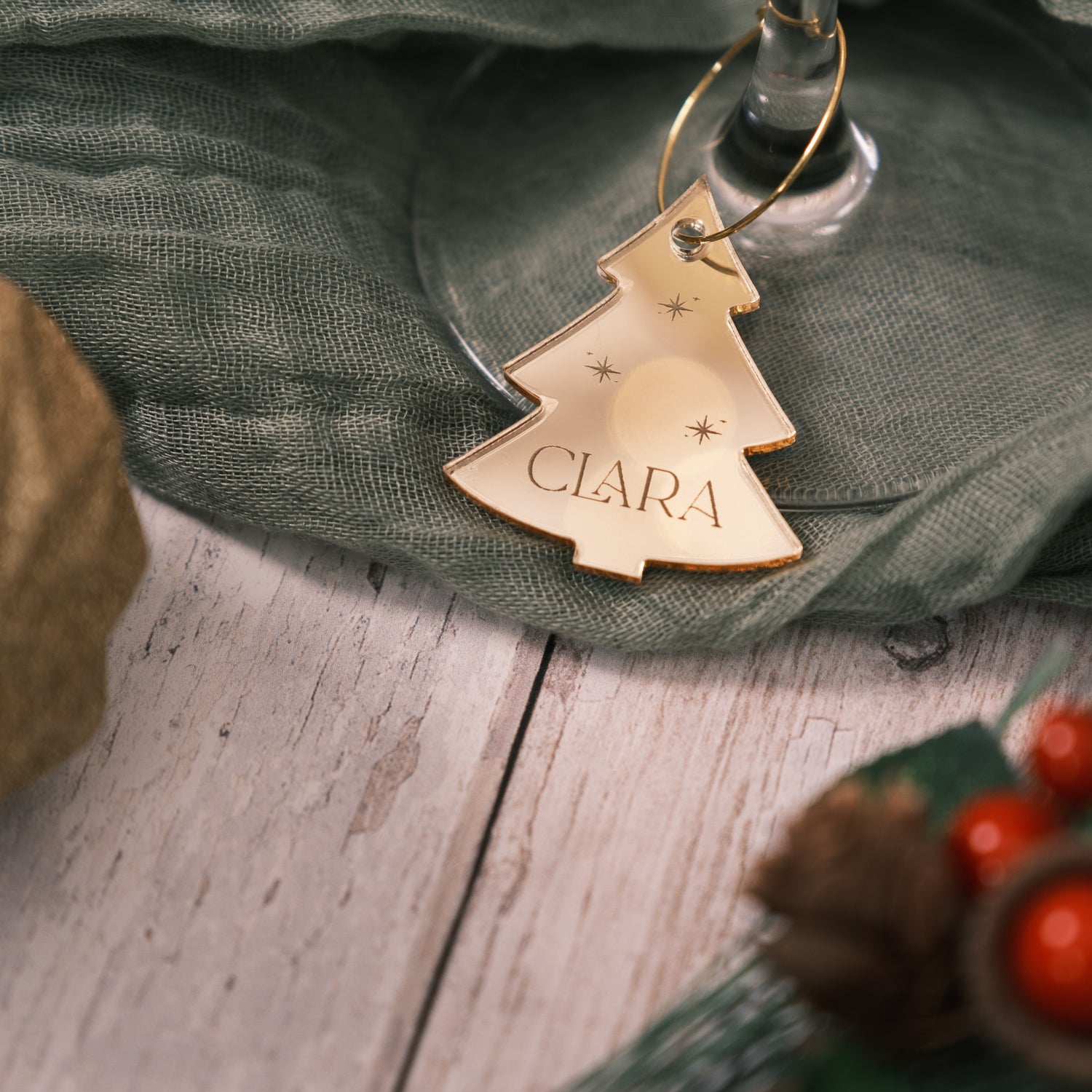 name tags for wine glass charm