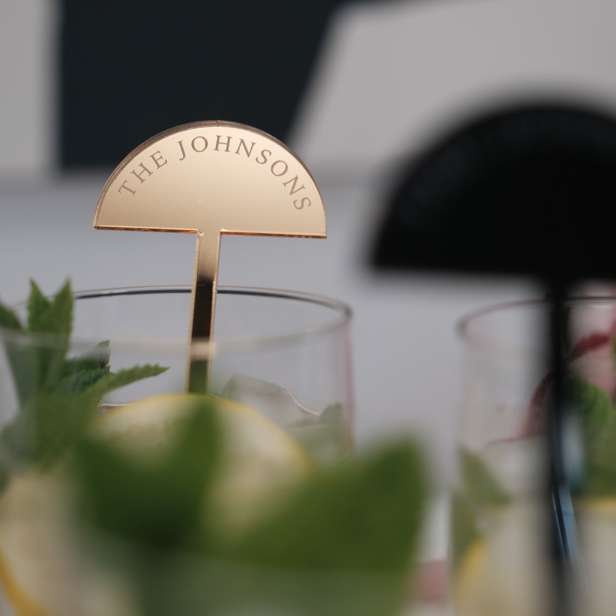 Personalised stir sticks