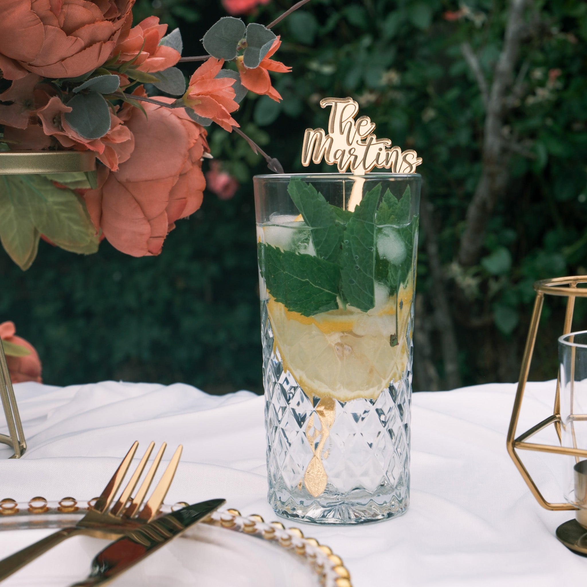 Personalised wedding stirrer