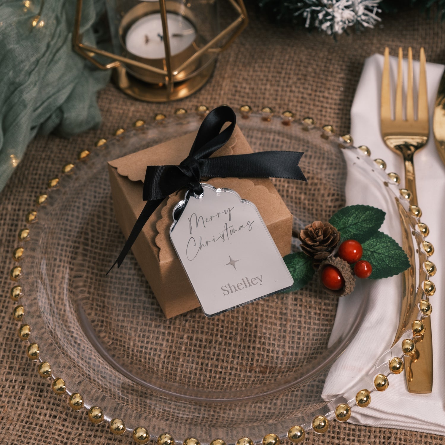 Personalised Christmas Favours