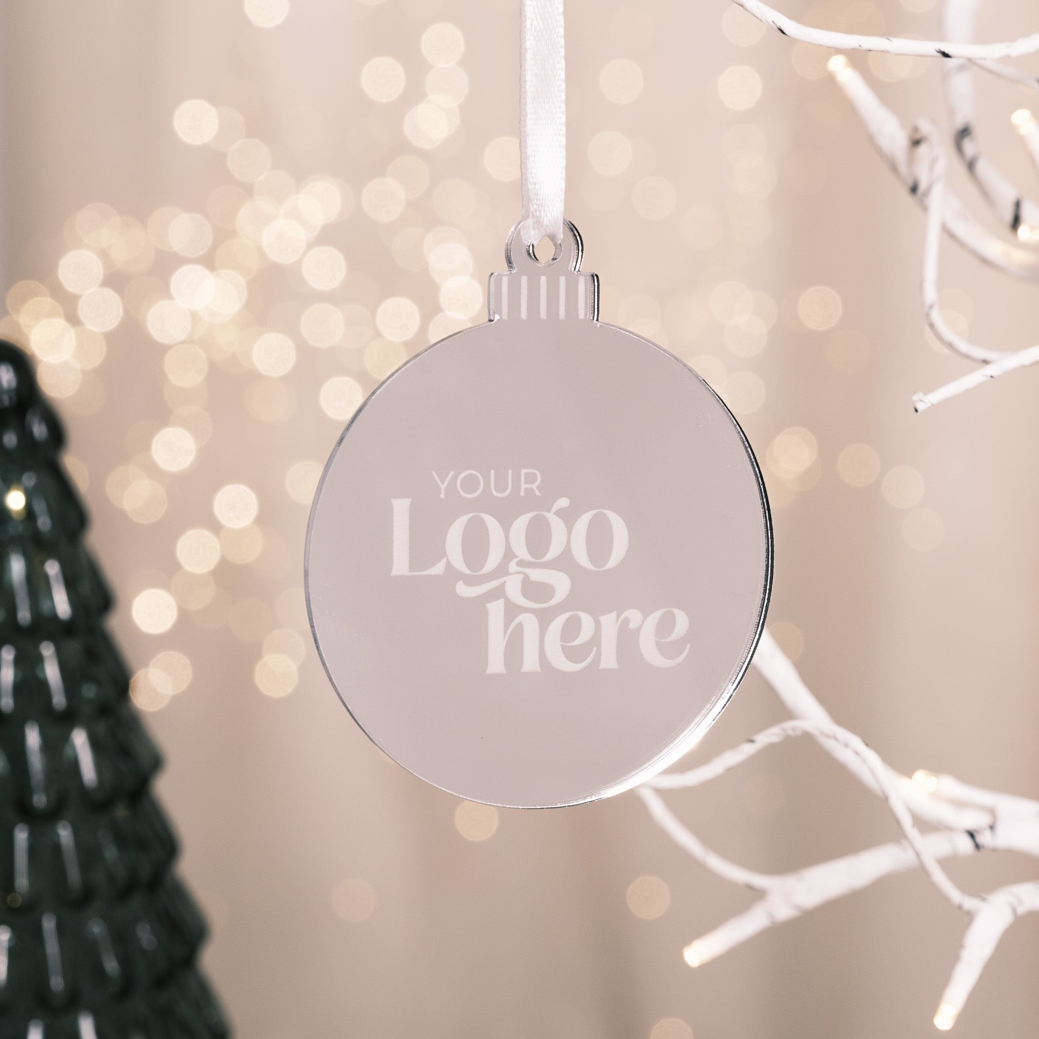 personalised bauble corporate christmas presents