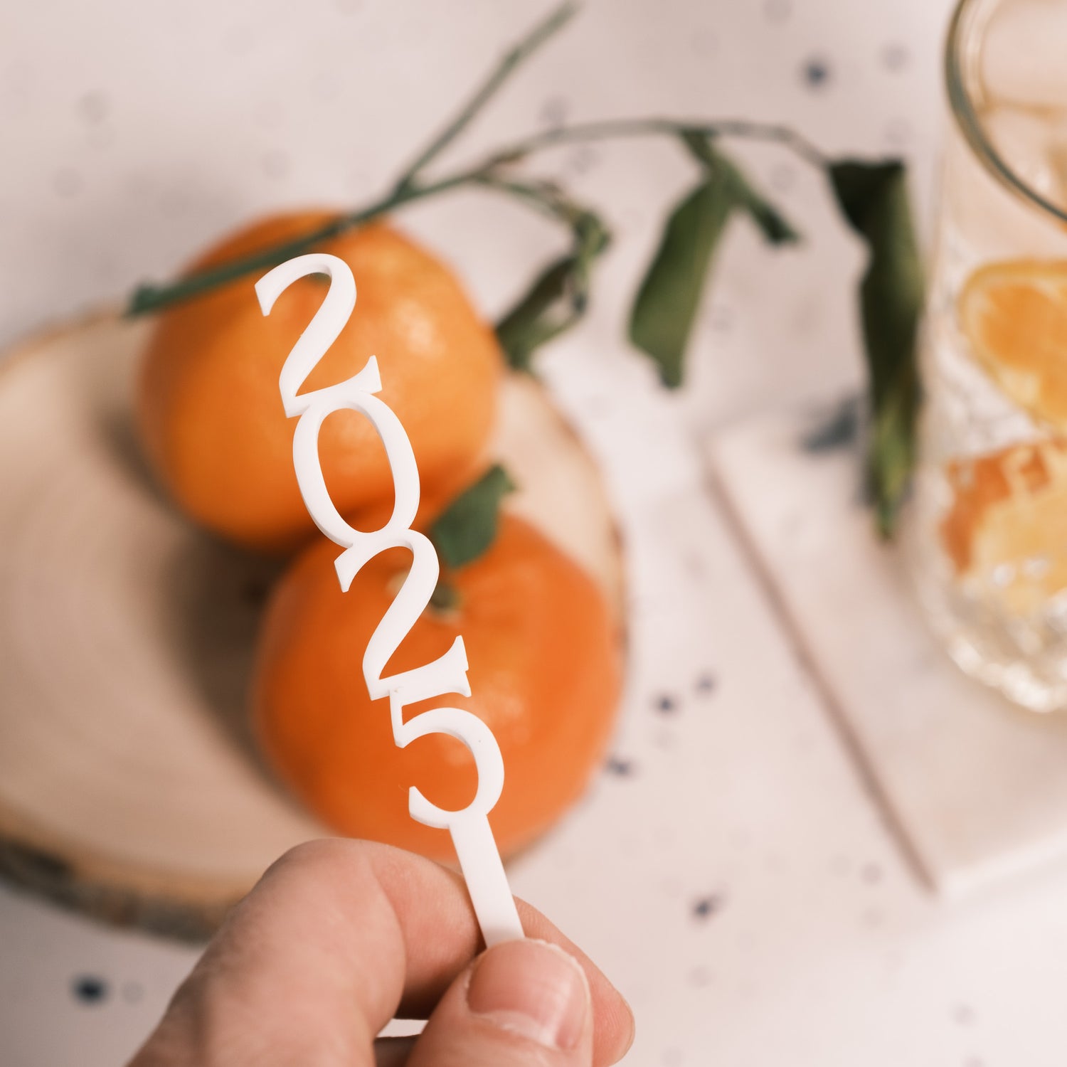 Stir stick party favours