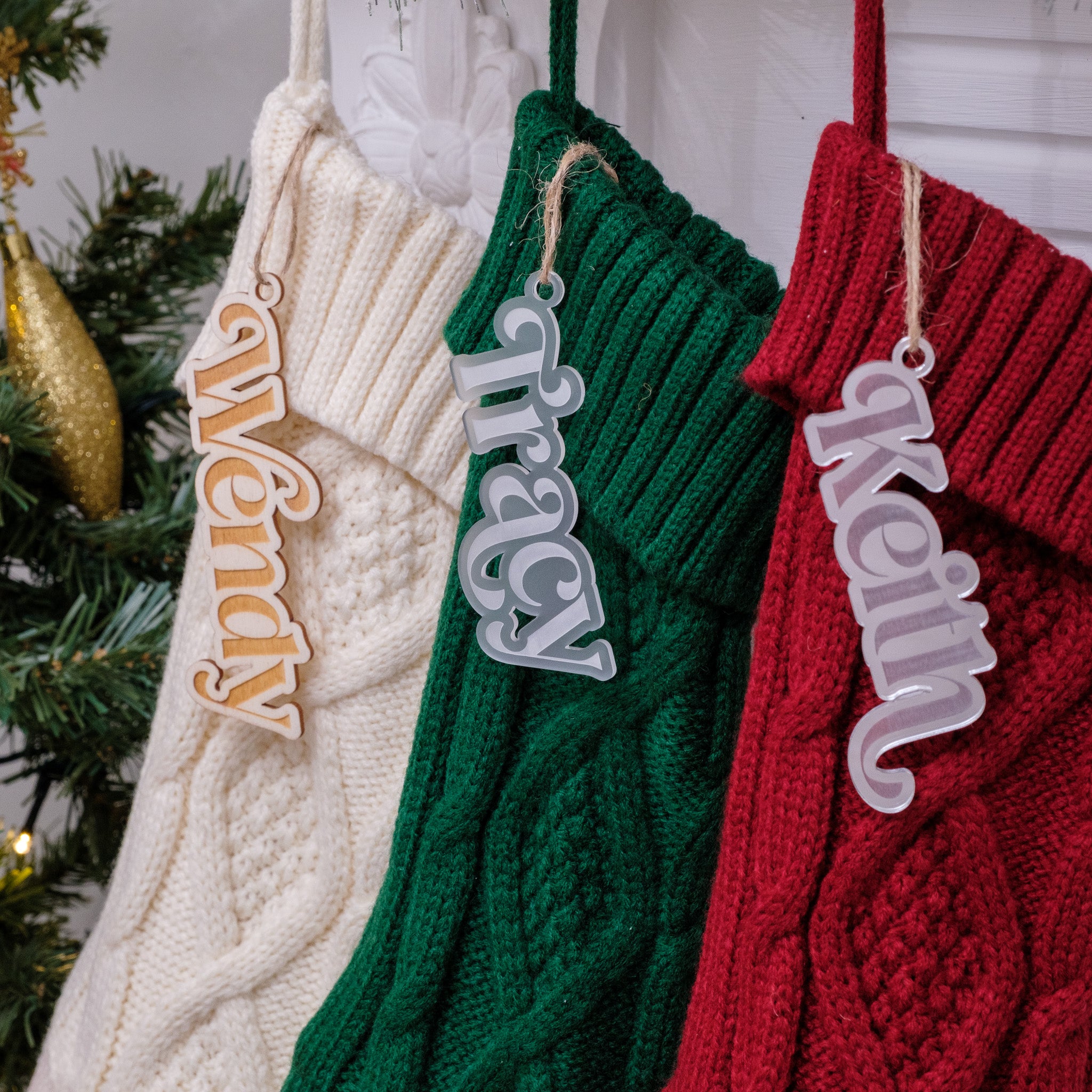 Custom christmas stocking