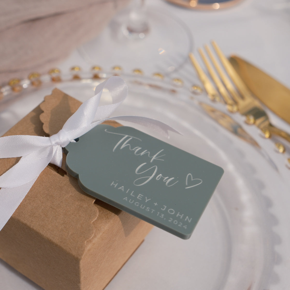 Wedding Thank You Favours