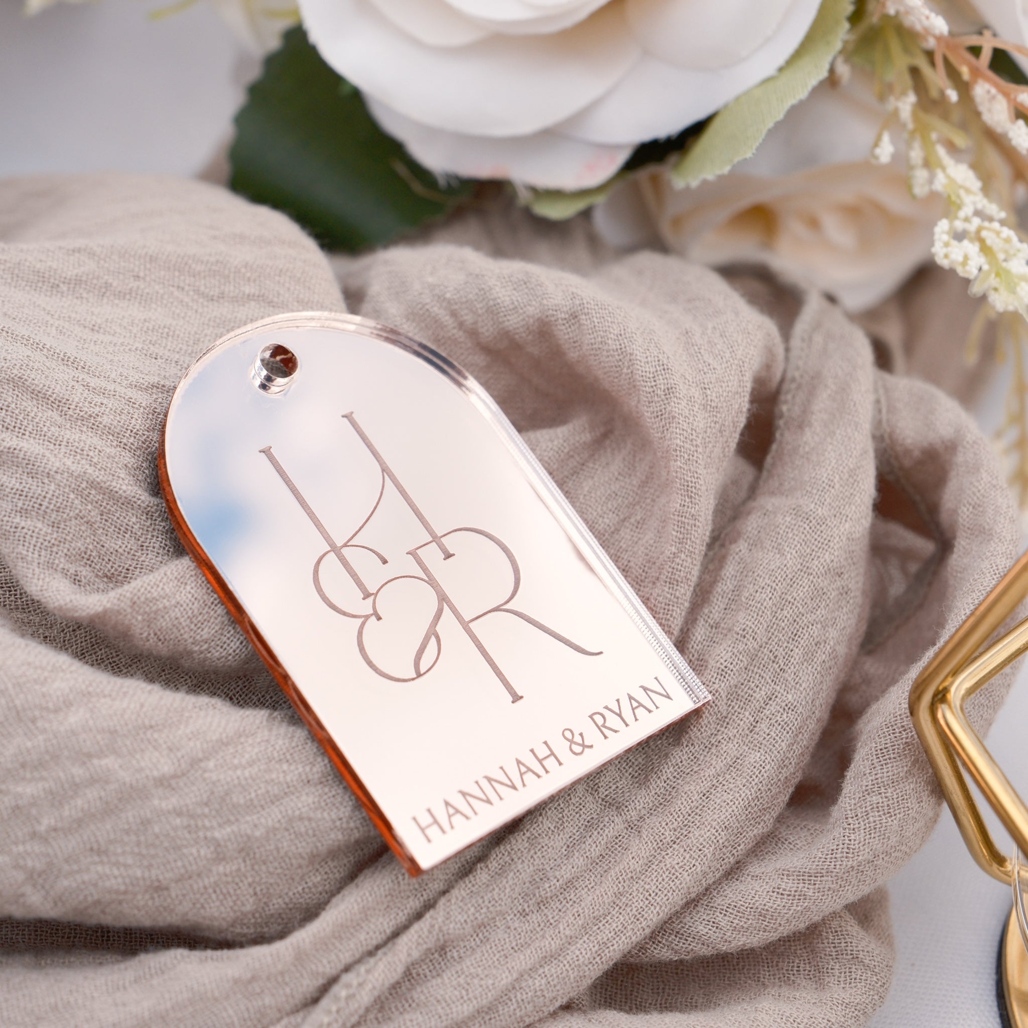 Wedding thank you tags