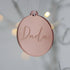 Personalised Christmas bauble