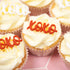Valentines XOXO Cake Charm SET