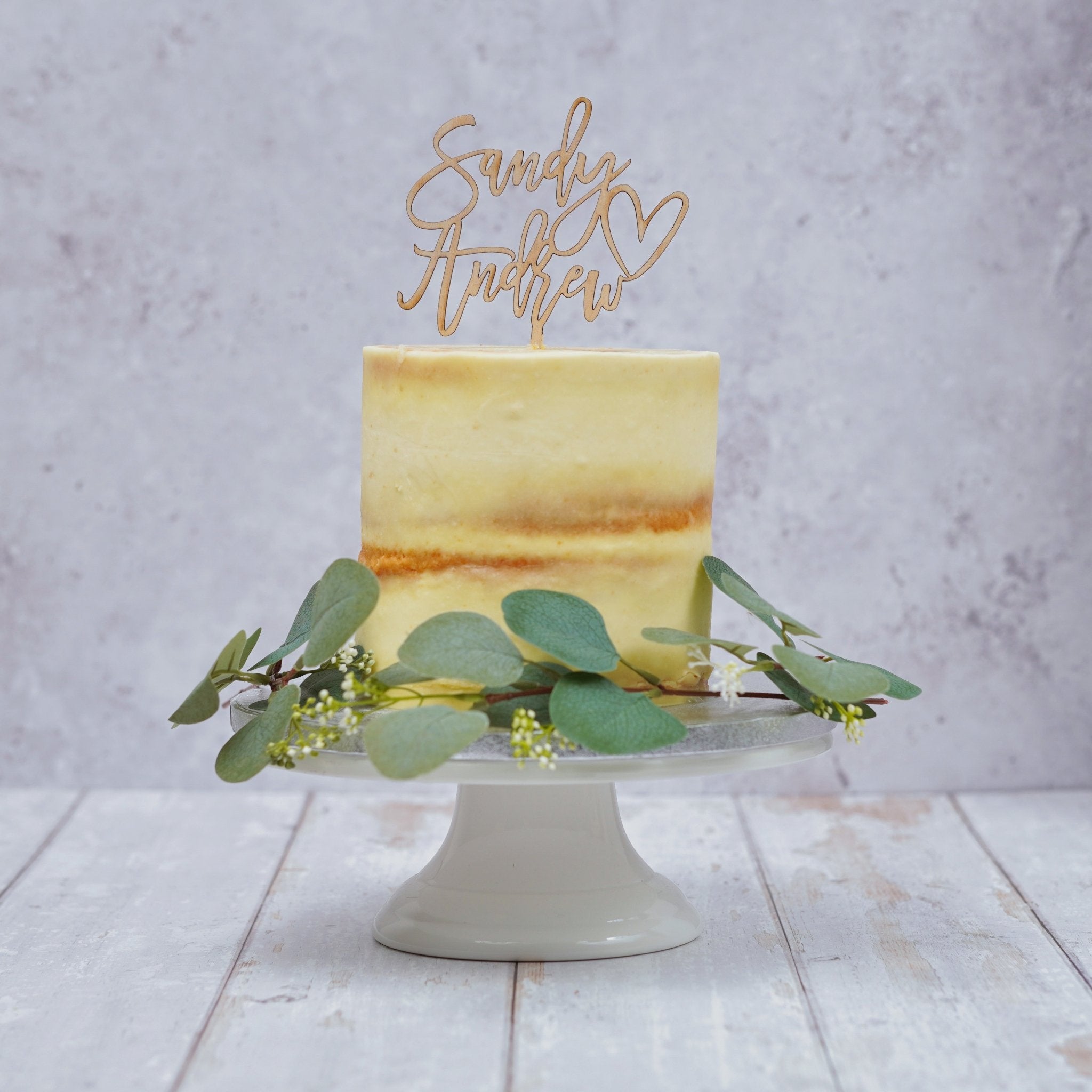 Custom Wedding Cake Topper