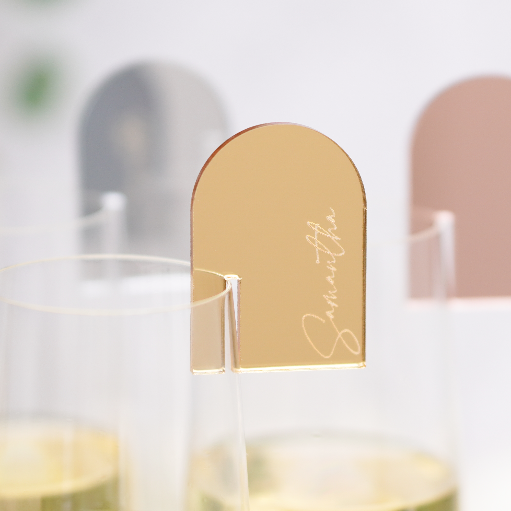 Personalised Glass charm