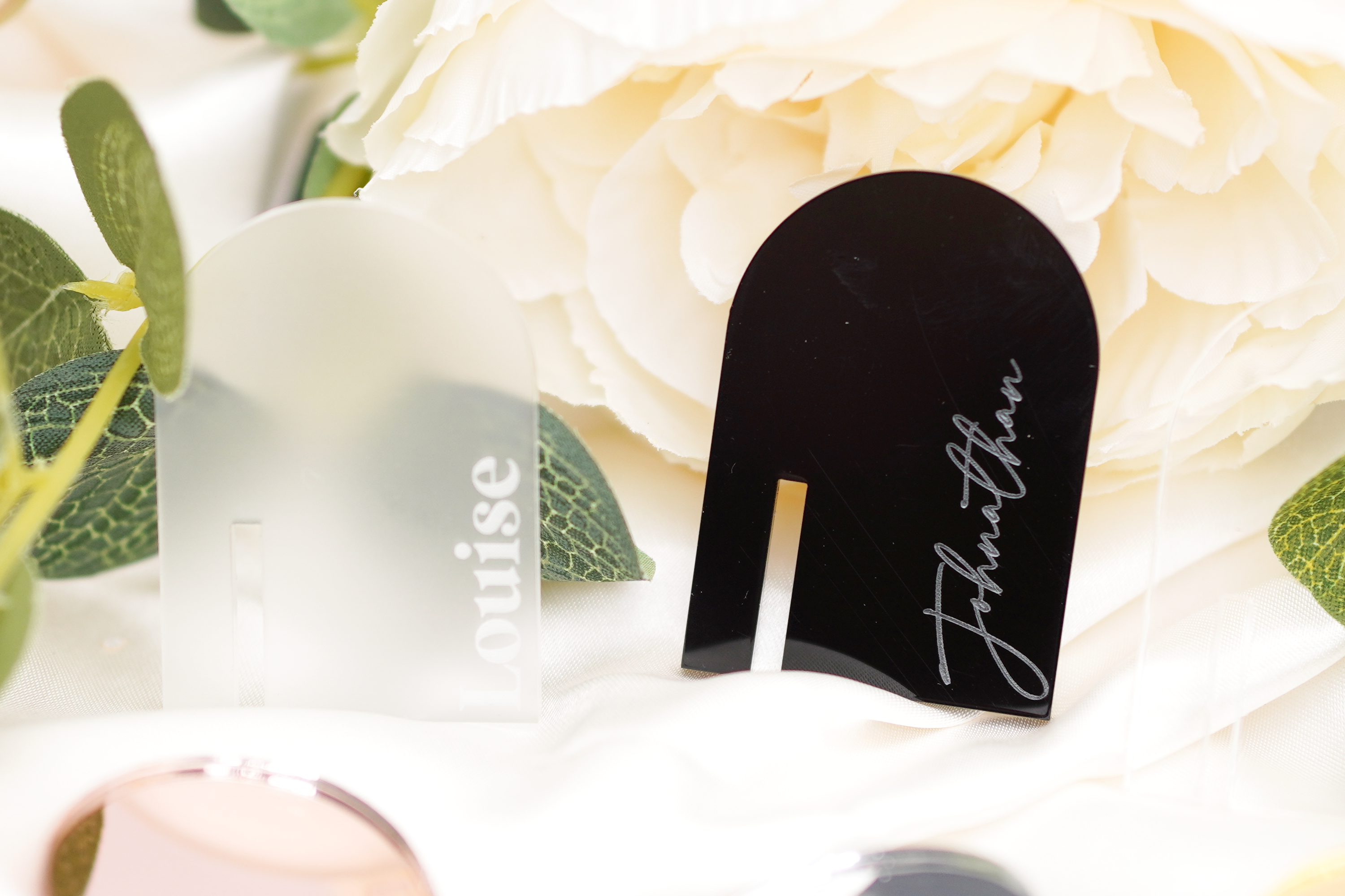 Personalised wedding favours