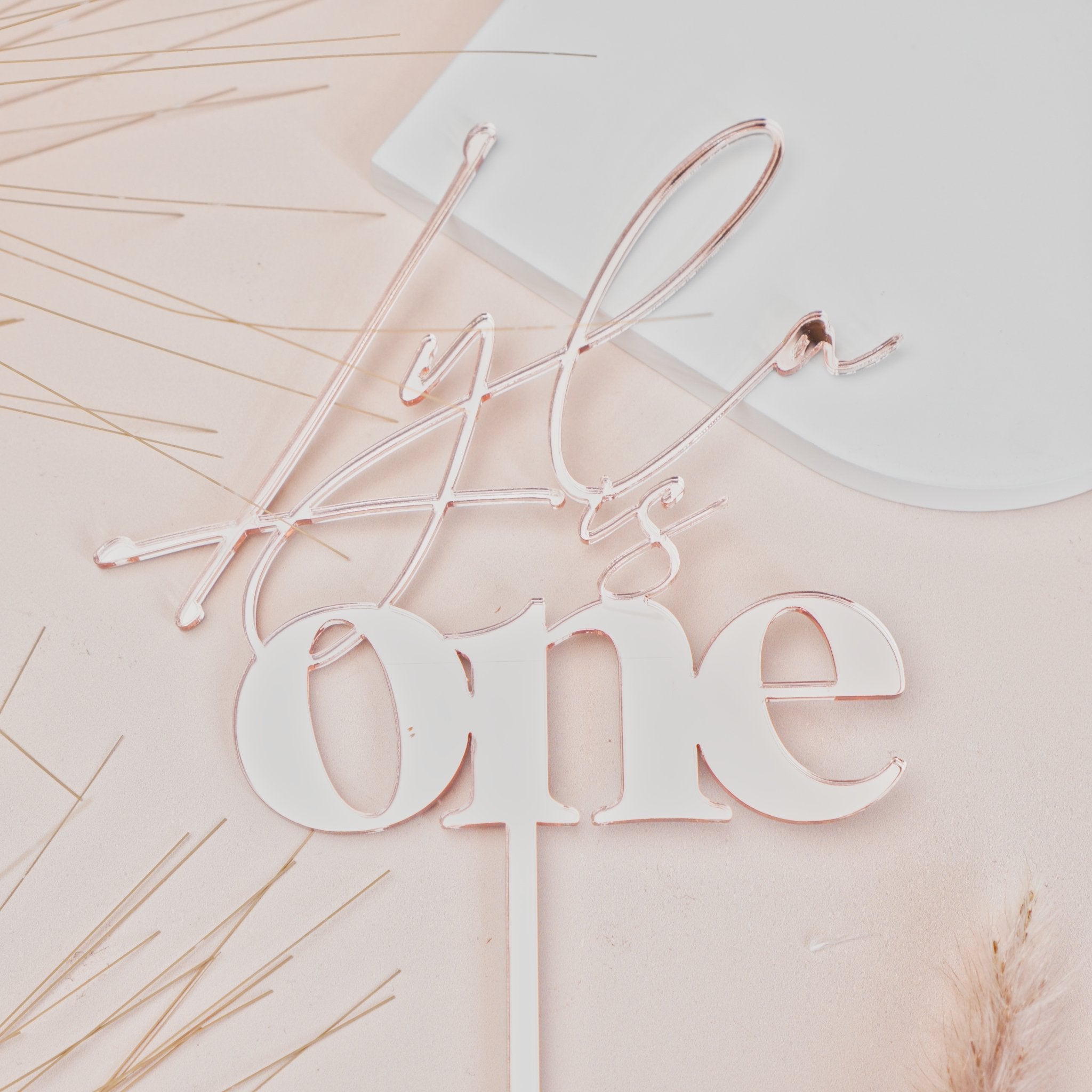 First Birthday Cake Topper