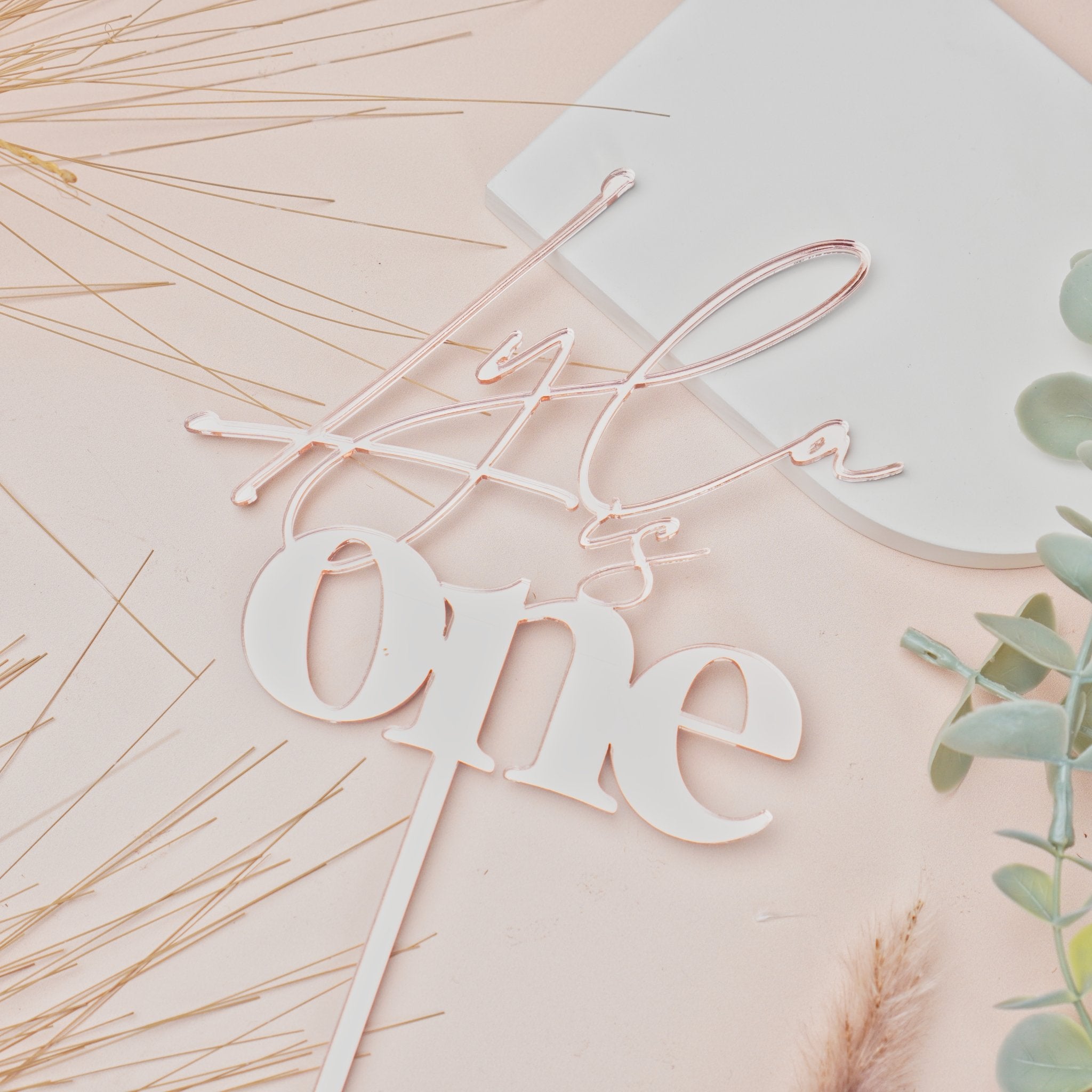 Personalised Birthday Cake Topper