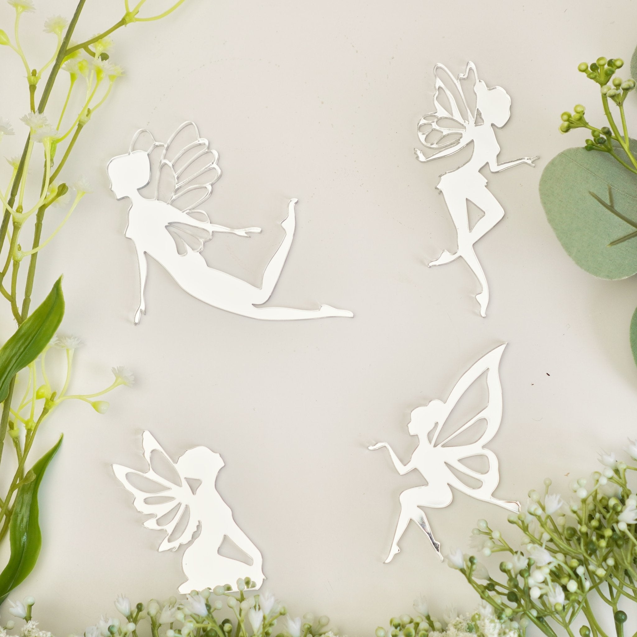 Fairy Cake Topper Acrylic Fairy Cake Charms