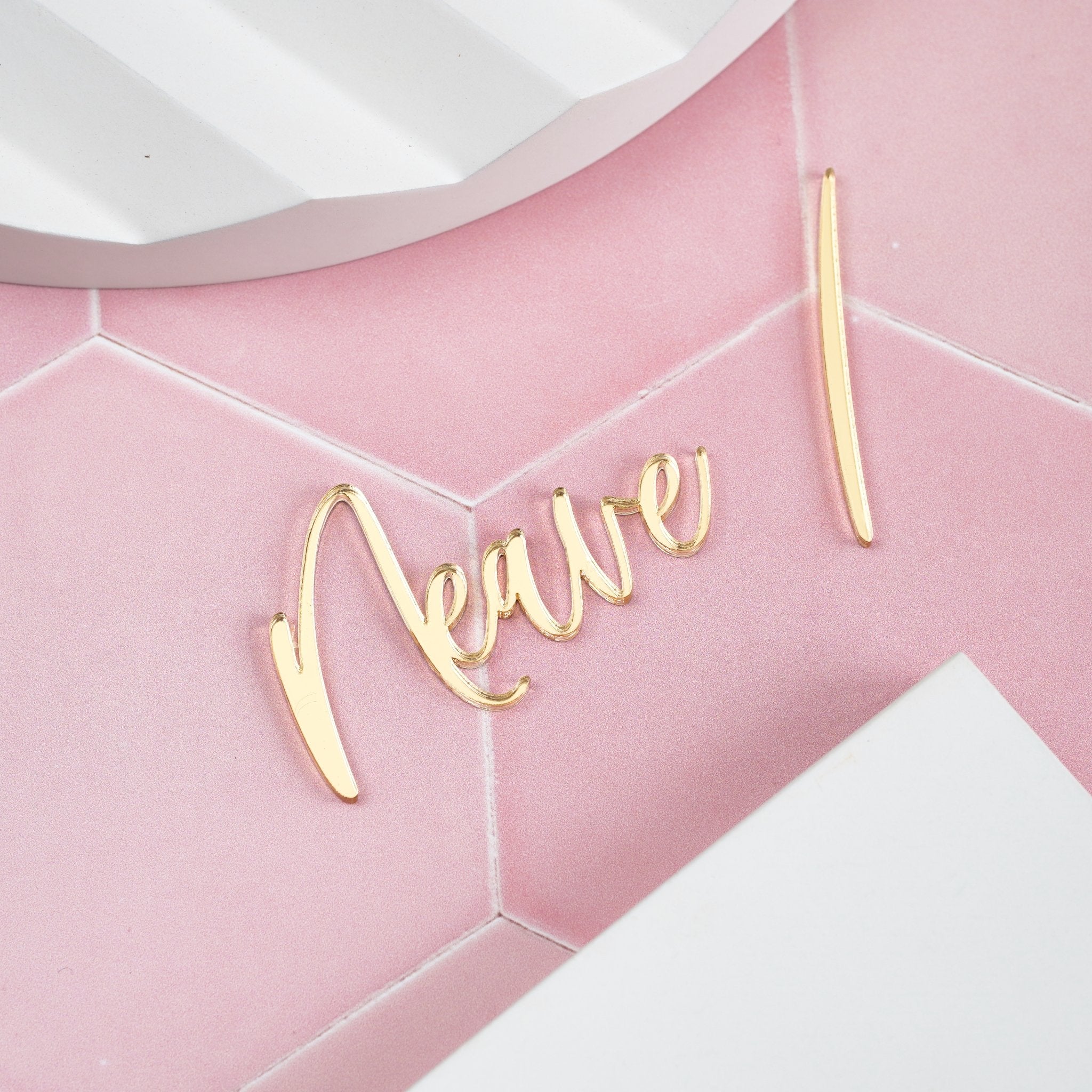 Name Cake Charm